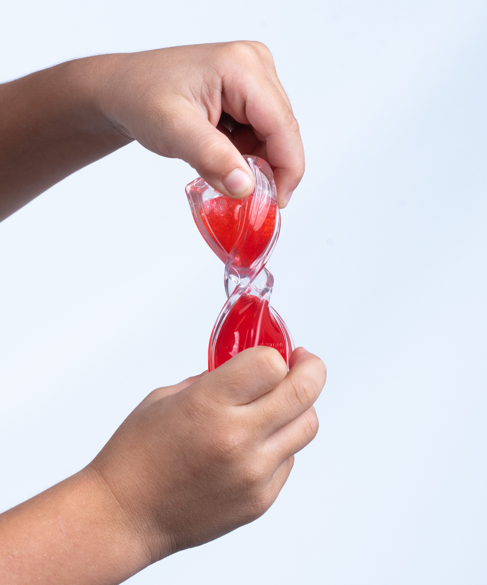 Goliath Fidget Blox, Vision Focused Sensory Squeeze & Play Fidget Toy, Liquid and Colour Based, Anxiety & Stress Relief Calming Therapy Desk Toy for Adults and Children, Red