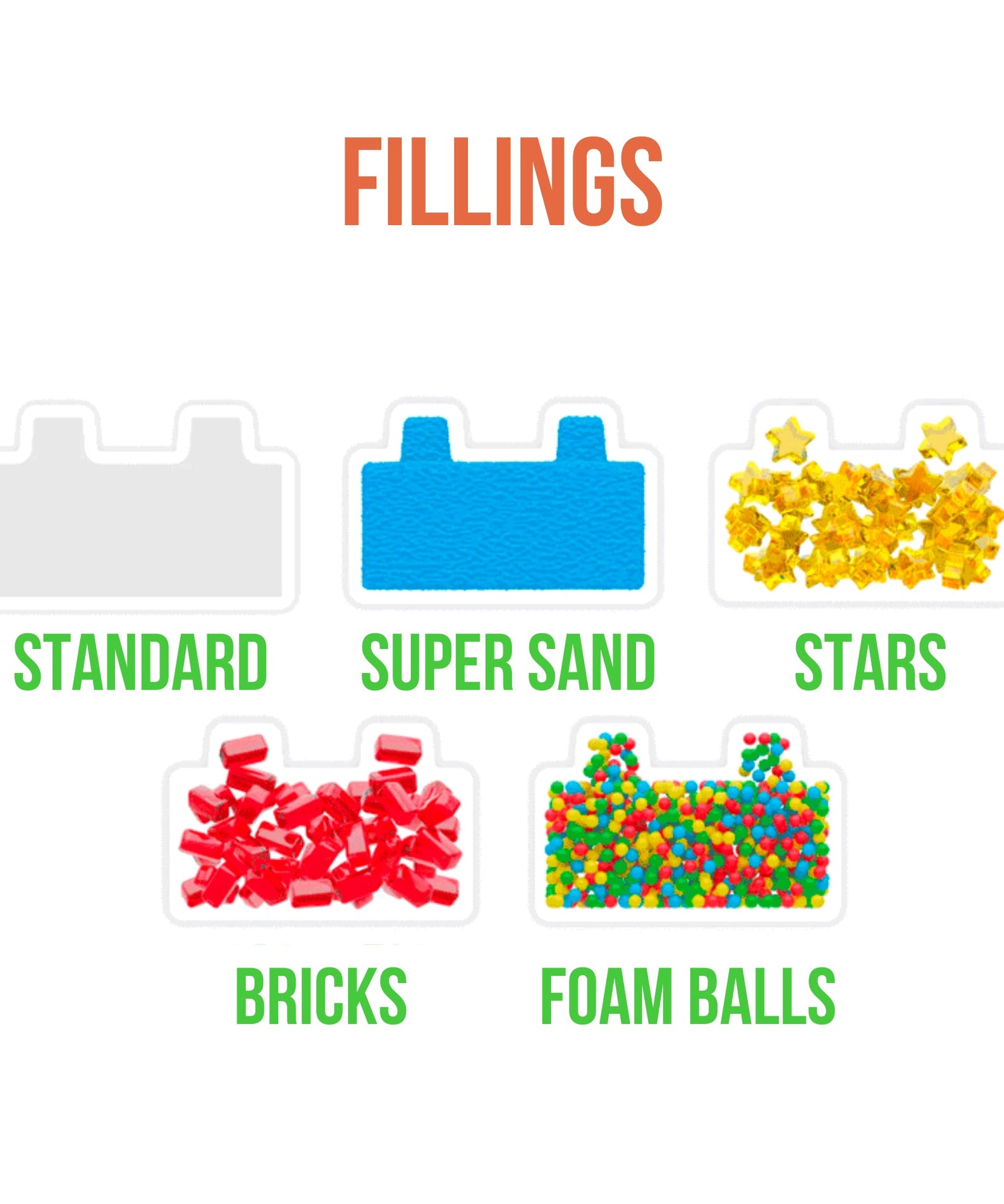 Goliath Jelly Blox Vrooom! Truck Kit, 35 Piece Toddler & Preschool Building Blocks, Ouch-Free Tactile & Sensory Play Fidget Toy, Stackable, Squishable & Stretchable Blocks for Boys & Girls Aged 2+