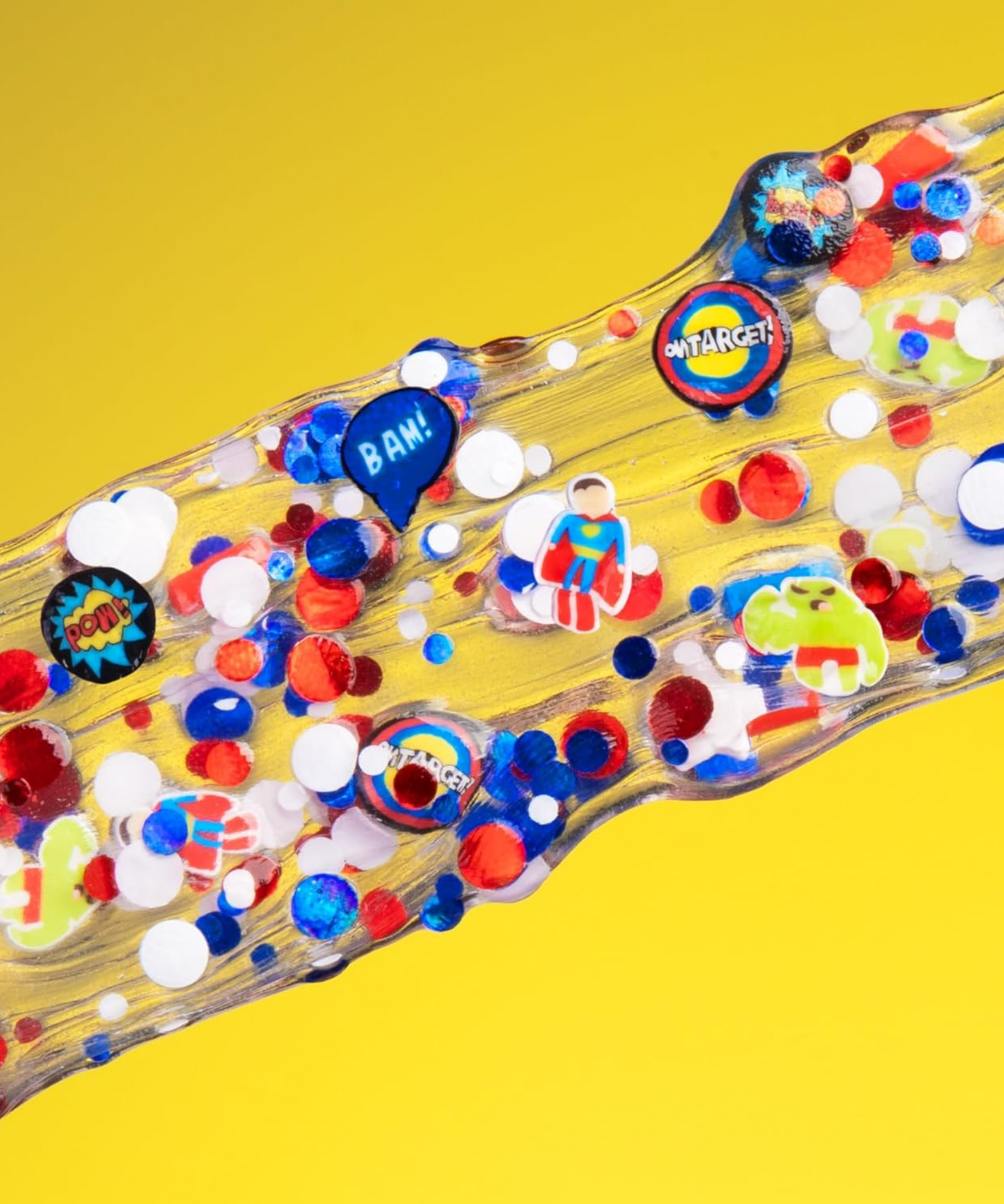 Crazy Aaron's Comic Book Thinking Putty, 4" Tin with 90g of Non-Toxic Sensory Play Putty which Never Dries Out, Soft Textured Creative Fidget Toy for Boys and Girls Ages 3Y+