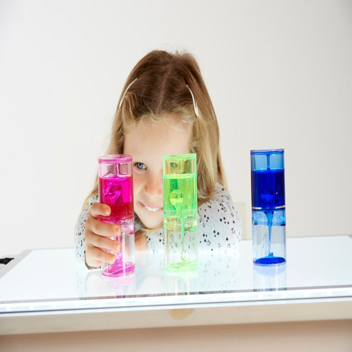 TickiT - Sensory Ooze Tube Set – Set of 3 Calming Visual Ooze Tubes | Educational Sensory Play & Focus Toy