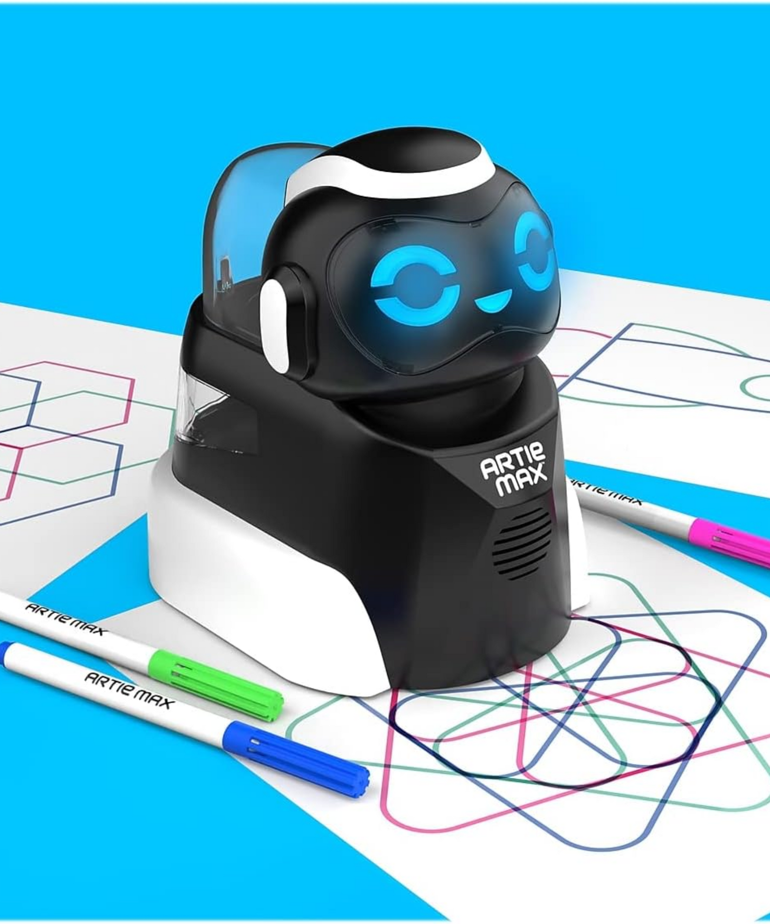 Learning Resources Artie Max The Coding Robot, Teaches 5 Coding Languages Through Drawing, STEM Educational Toy for Ages 8 and Up