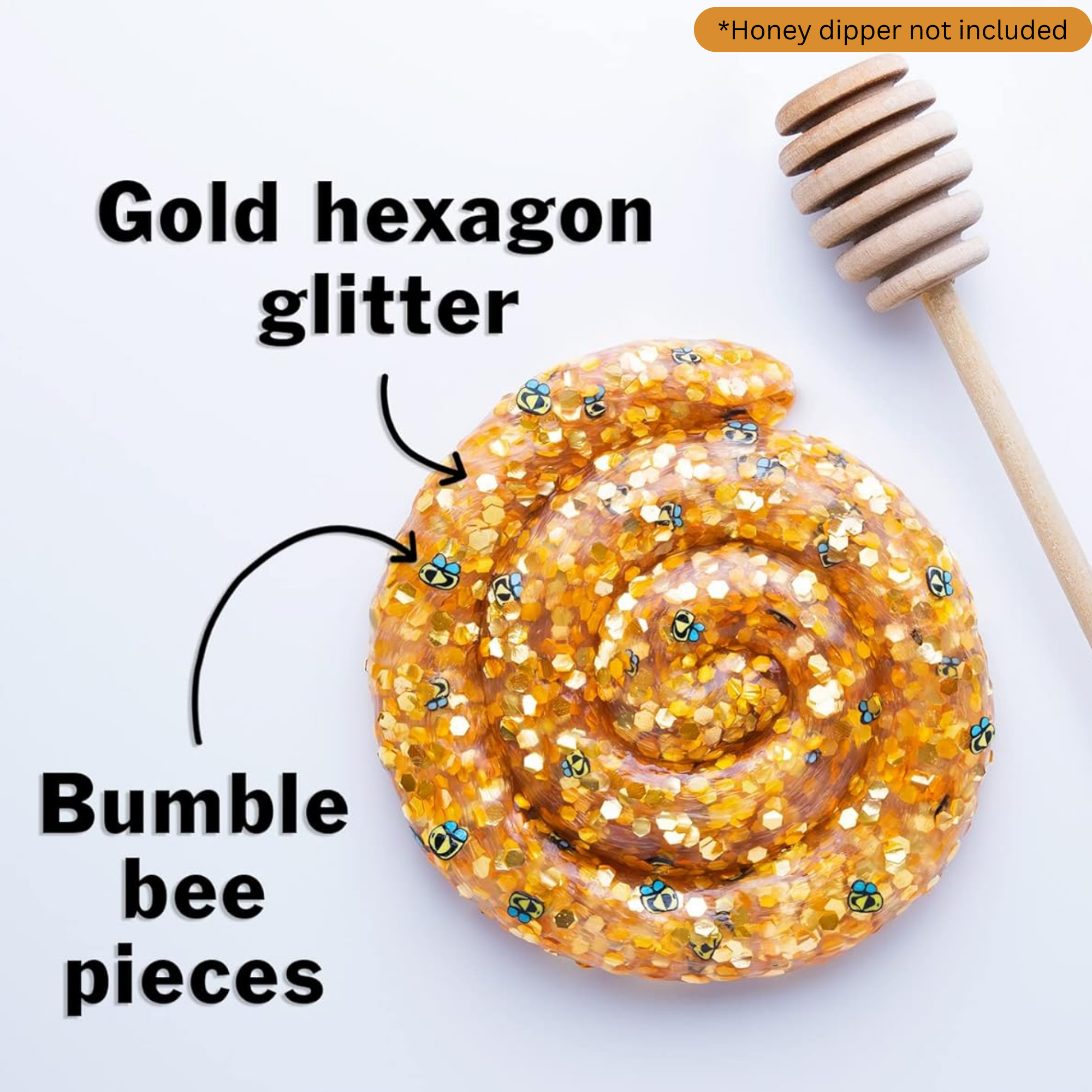 Crazy Aaron's Hide Inside! Honey Hive Thinking Putty, 4" Tin with 90g of Non-Toxic Sensory Play Putty which Never Dries Out, Soft Textured Creative Fidget Toy for Boys and Girls Ages 3Y+