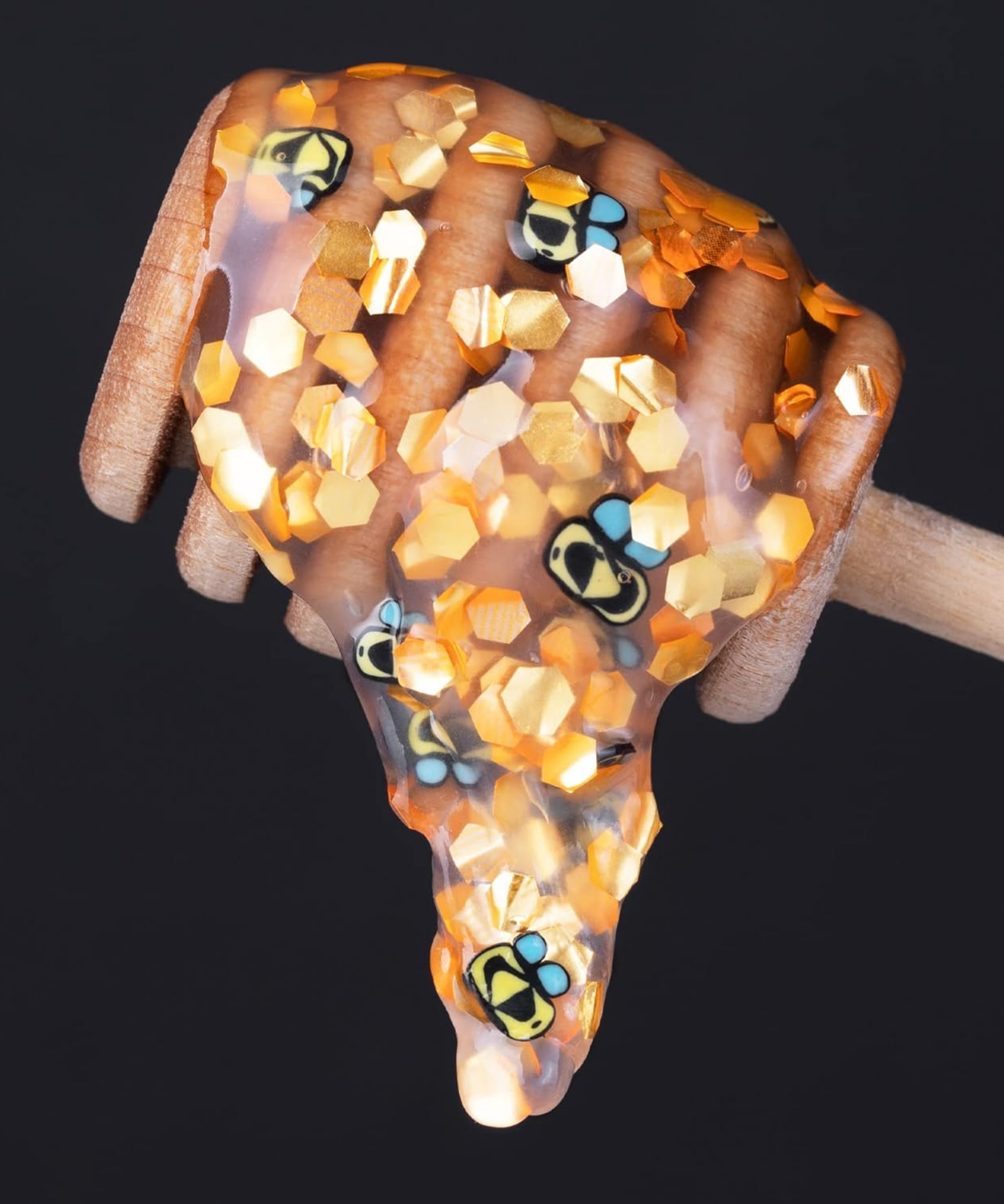 Crazy Aaron's Hide Inside! Honey Hive Thinking Putty, 4" Tin with 90g of Non-Toxic Sensory Play Putty which Never Dries Out, Soft Textured Creative Fidget Toy for Boys and Girls Ages 3Y+