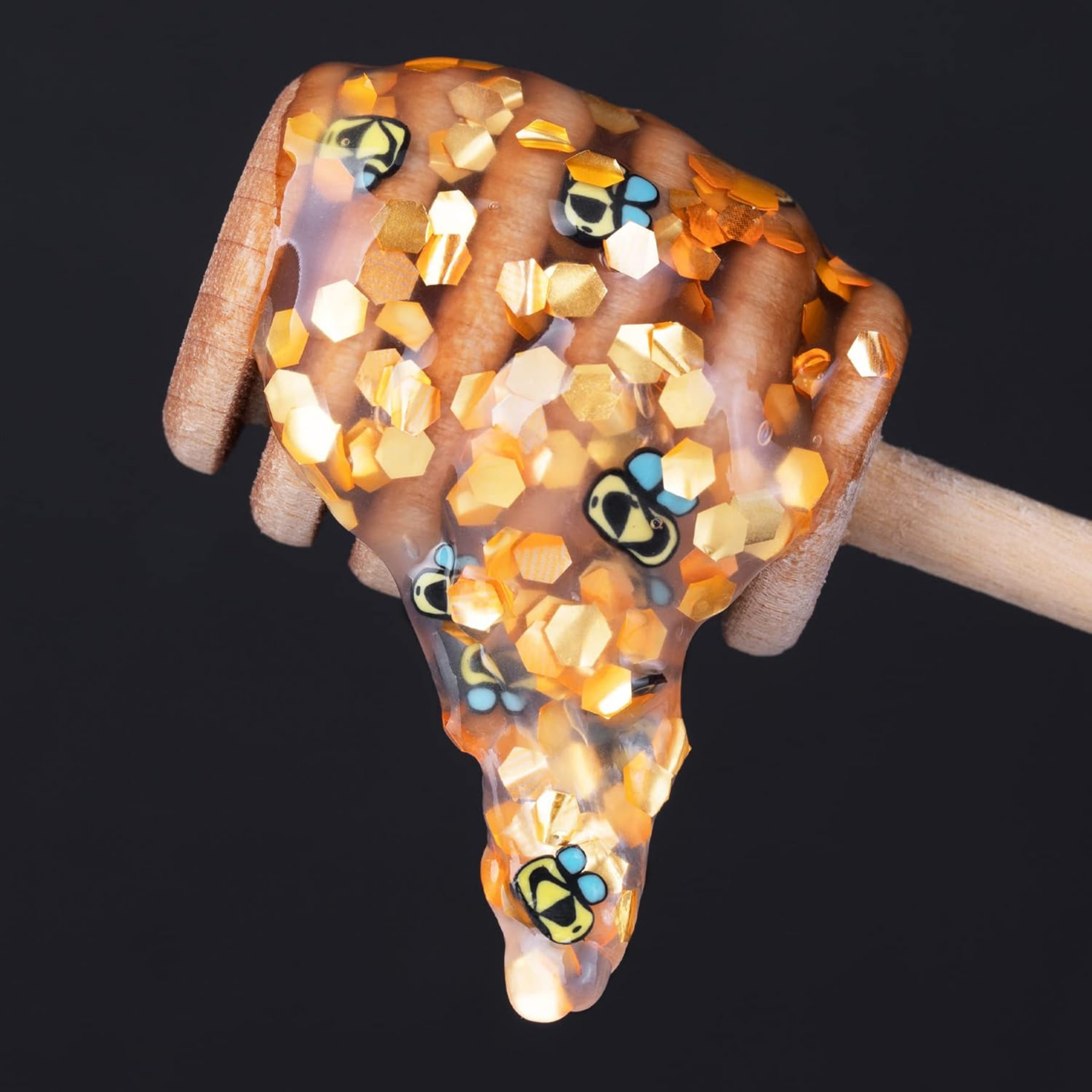 Crazy Aaron's Hide Inside! Honey Hive Thinking Putty, 4" Tin with 90g of Non-Toxic Sensory Play Putty which Never Dries Out, Soft Textured Creative Fidget Toy for Boys and Girls Ages 3Y+