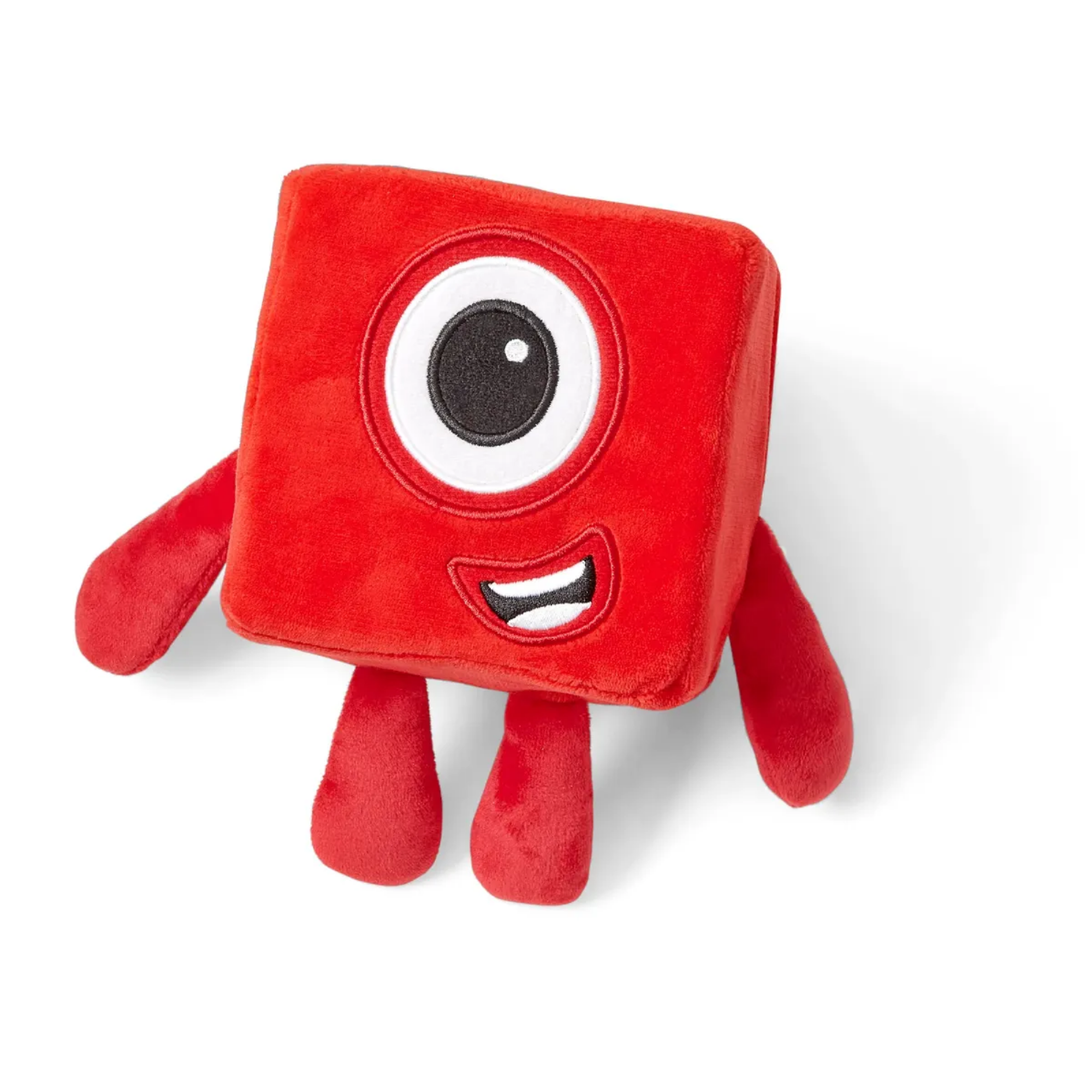 Learning Resources Numberblock One Plush Toy, Soft & Cuddly Learning Companion, Officially Licensed Learning Resources Product