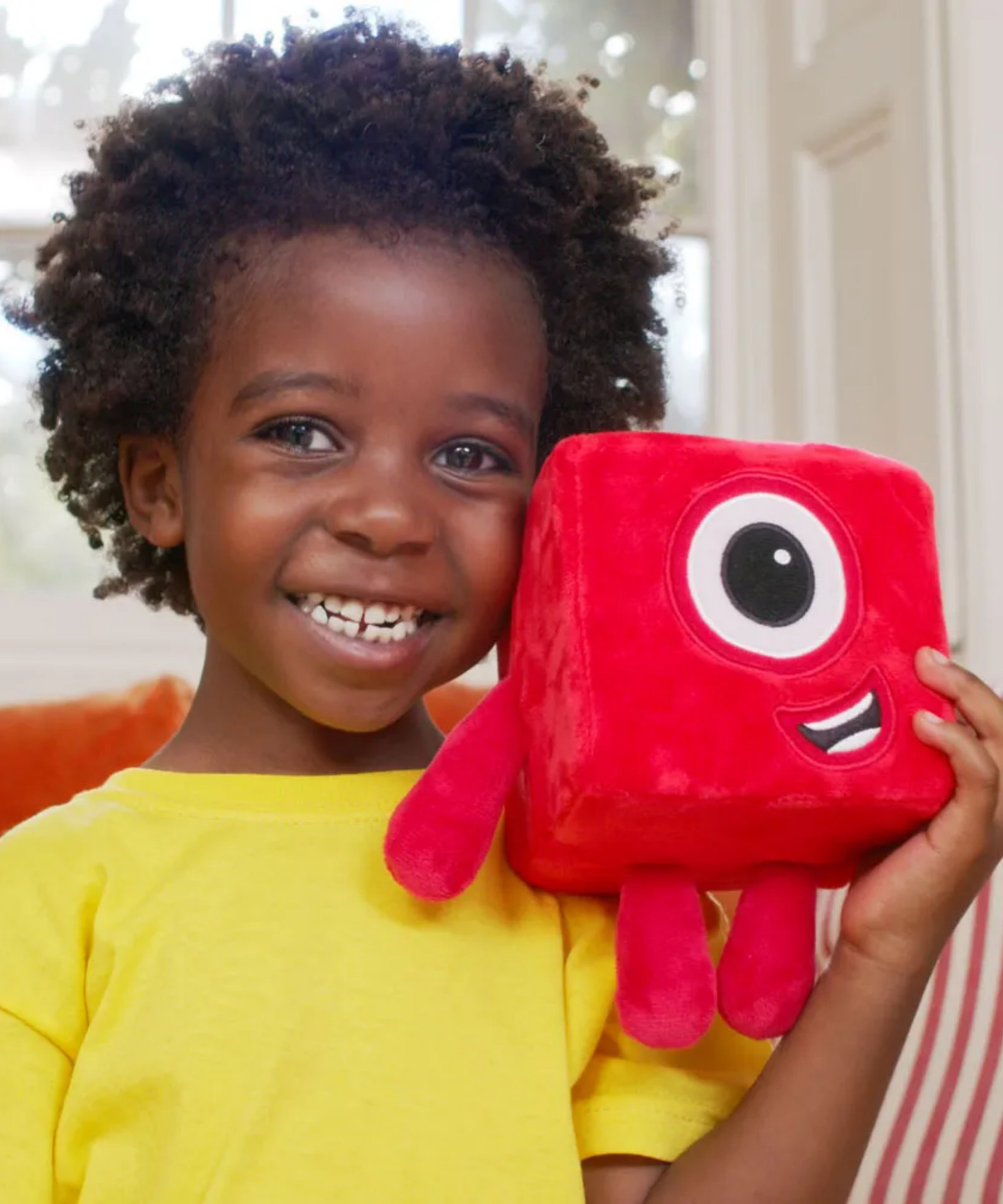 Learning Resources Numberblock One Plush Toy, Soft & Cuddly Learning Companion, Officially Licensed Learning Resources Product