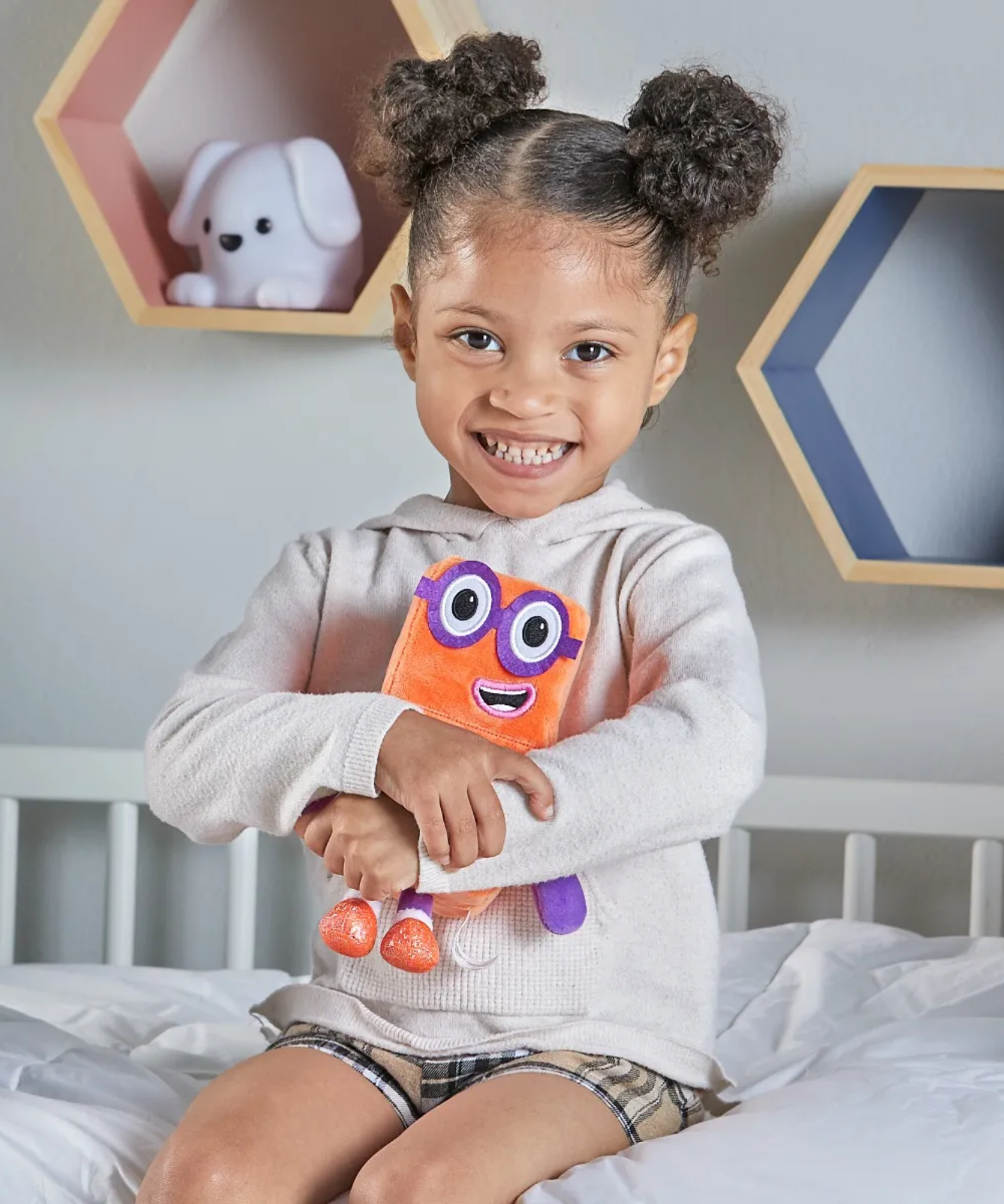 Learning Resources Numberblocks One and Two Playful Pals, Soft Plush Toys for Kids, Officially Licensed Learning Resources Product