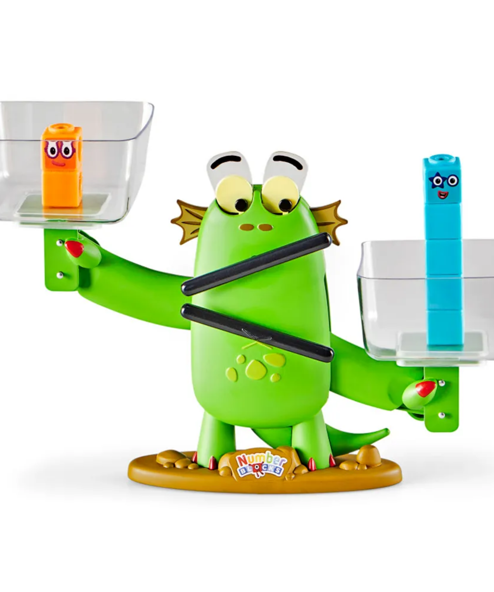 Learning Resources Numberblocks Blockzee Balance Activity Set, Interactive Math Toy with Balance Scale and Cubes, Learn Greater Than, Less Than, and Equal To, Ages 3+