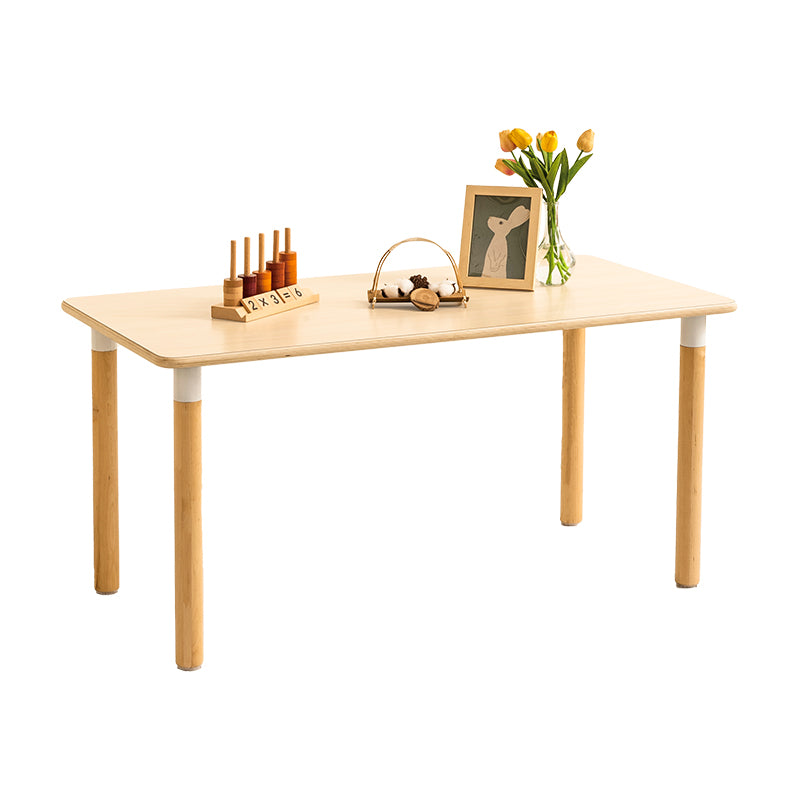Joyees Premium Birch Wood Rectangular Classroom Table (120x60cm) – Durable Birch Laminate Kids Activity Tableopy)