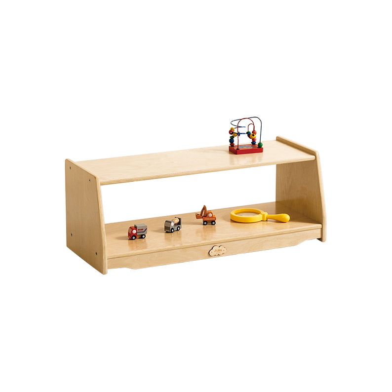 Premium Birch Plywood Open Shelf Cabinet - 80cm | Montessori Educational Storage