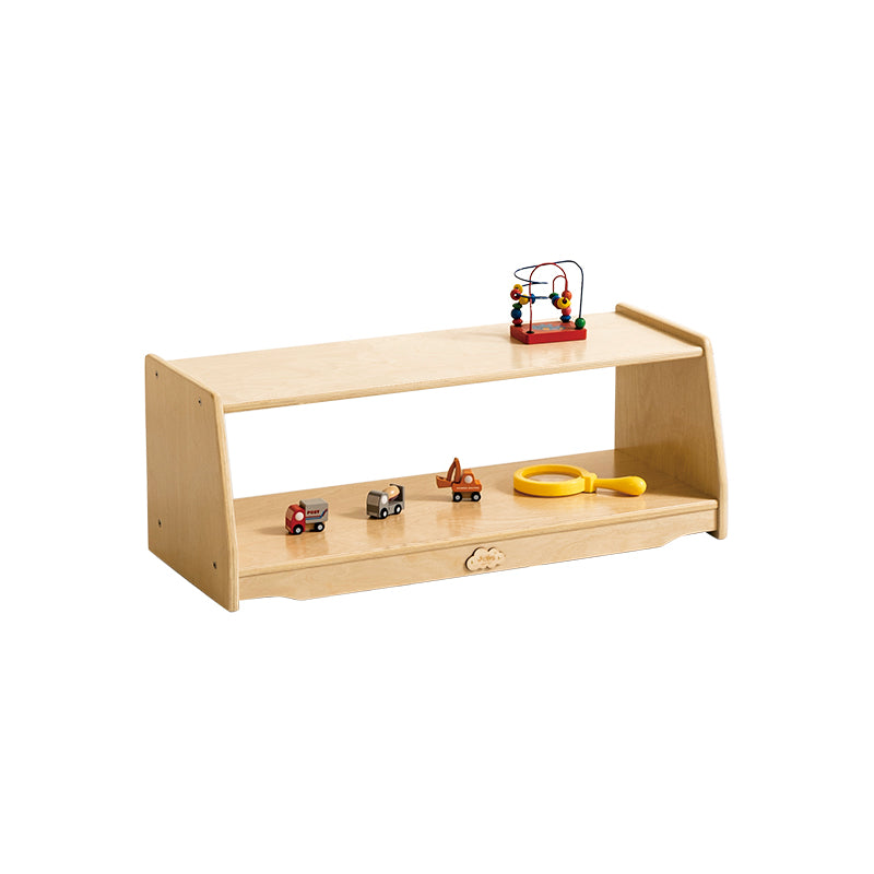 Premium Birch Plywood Open Shelf Cabinet - 80cm | Montessori Educational Storage