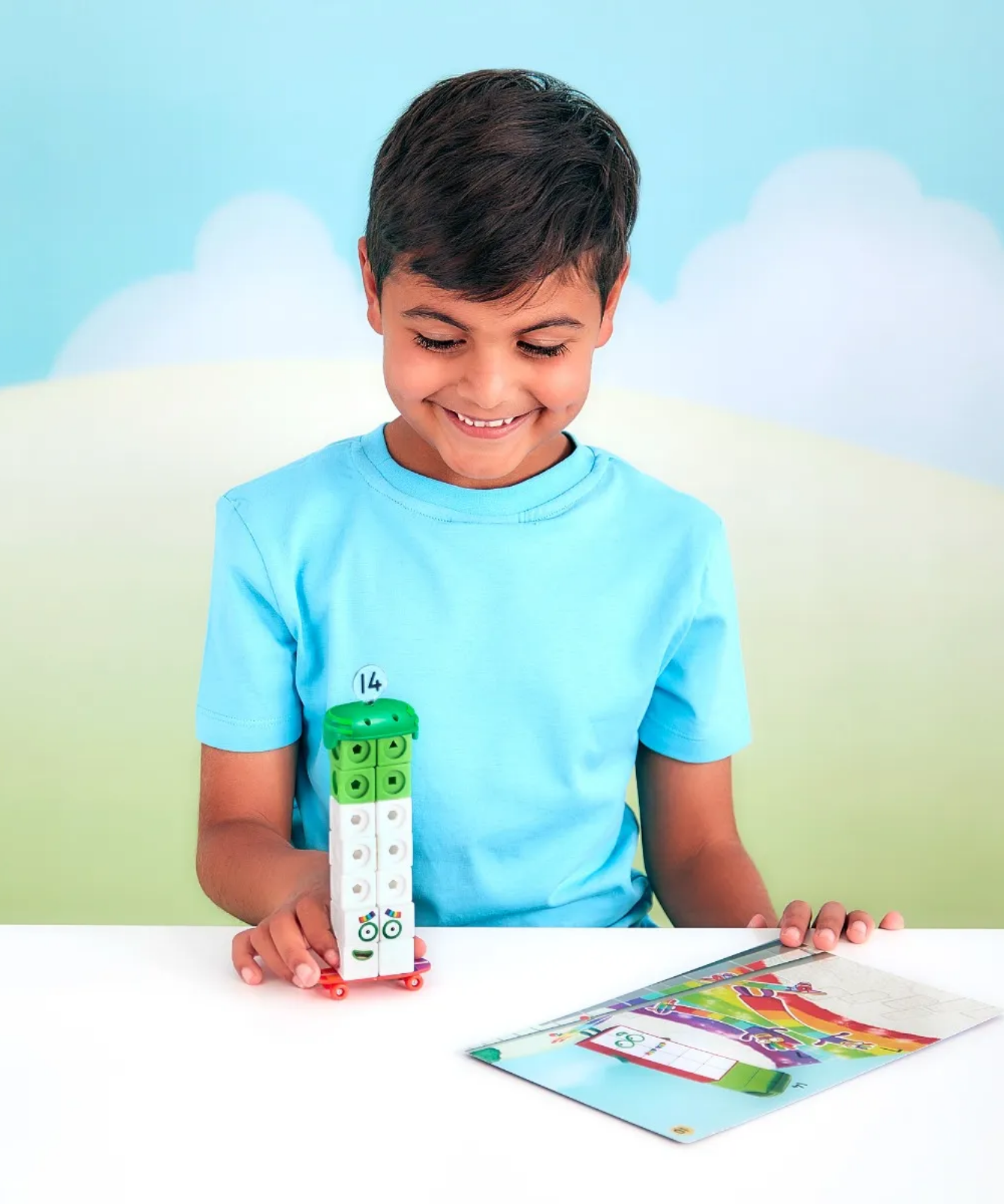 Learning Resources MathLink Cubes Numberblocks 11-20 Activity Set, Build Numberblocks, Explore Early Maths Skills, 30 Fun Activities, Includes Accessories, Character Cards, and More