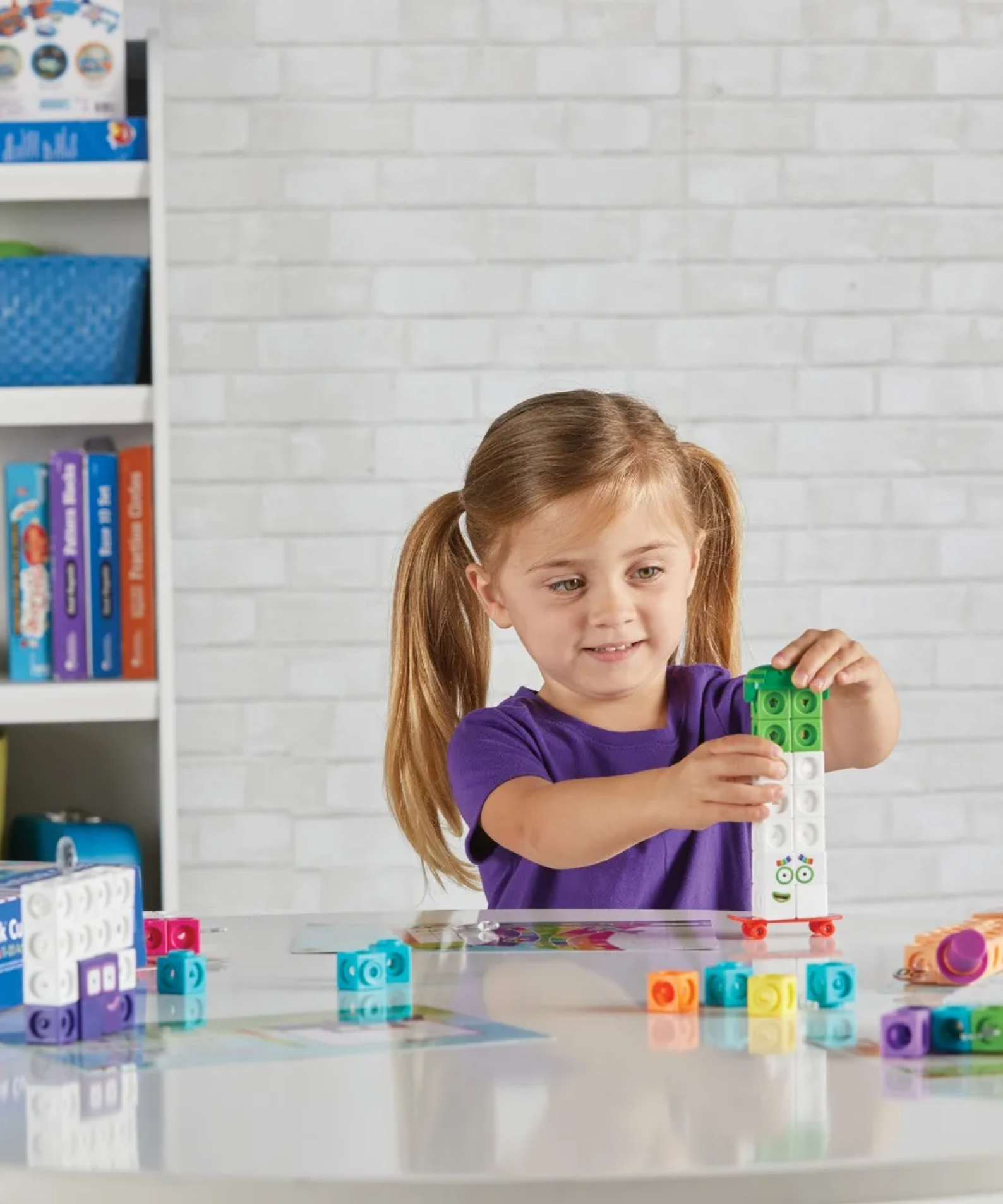 Learning Resources MathLink Cubes Numberblocks 11-20 Activity Set, Build Numberblocks, Explore Early Maths Skills, 30 Fun Activities, Includes Accessories, Character Cards, and More