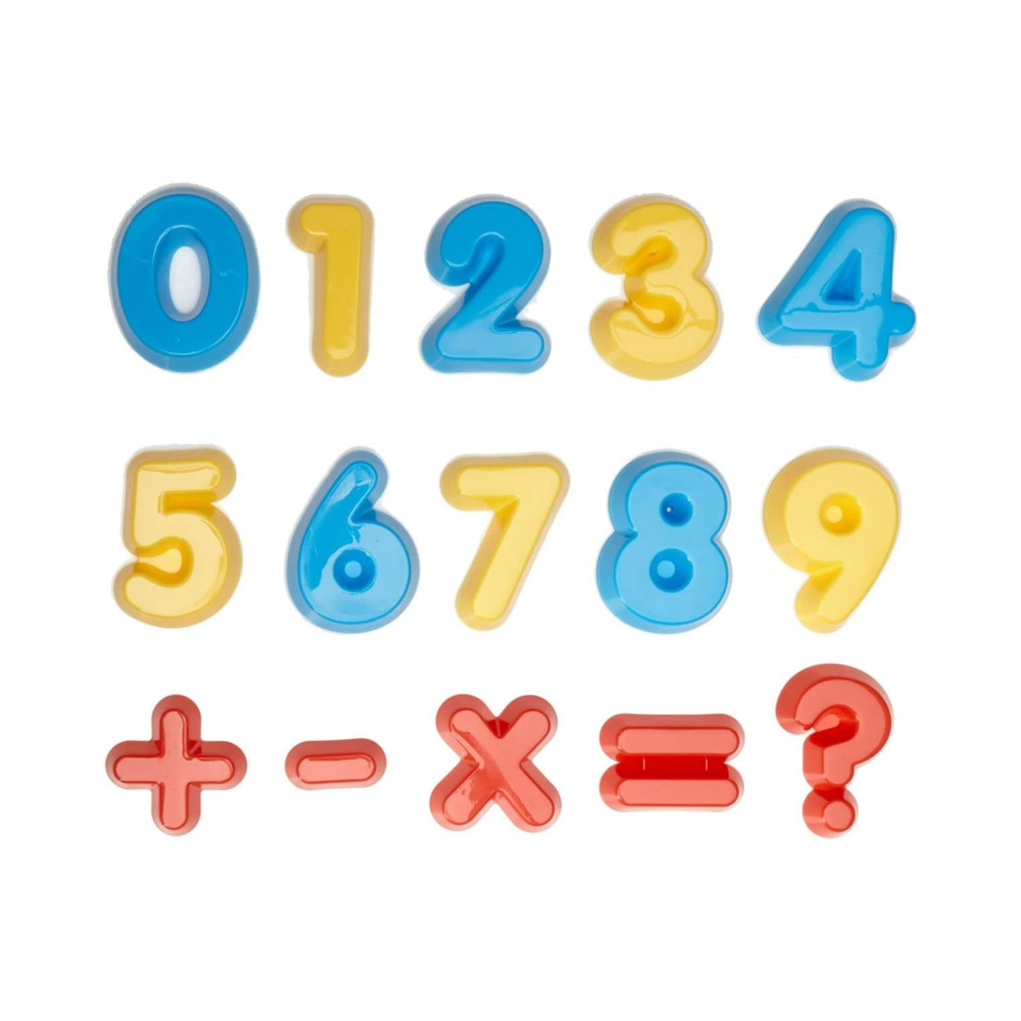 Learning Resources Numbers & Operations Sand Moulds, Set of 26, Early Maths Learning, Fine Motor Skills Toy, Includes Mesh Storage Bag, Ages 3+