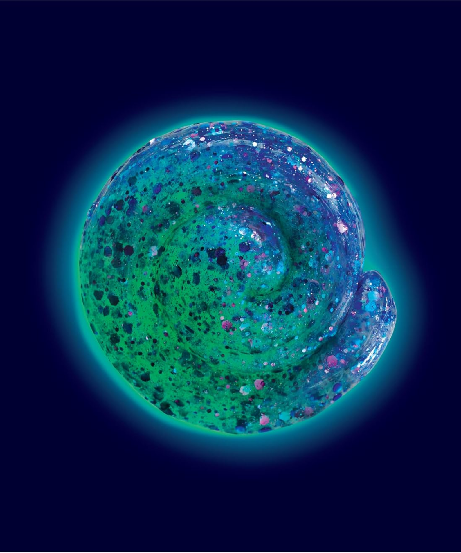 Crazy Aaron's Glow In The Dark Mermaid Tale Thinking Putty, 4" Tin with 90g of Non-Toxic Sensory Play Putty which Never Dries Out, Soft Textured Creative Fidget Toy for Boys and Girls Ages 3Y+