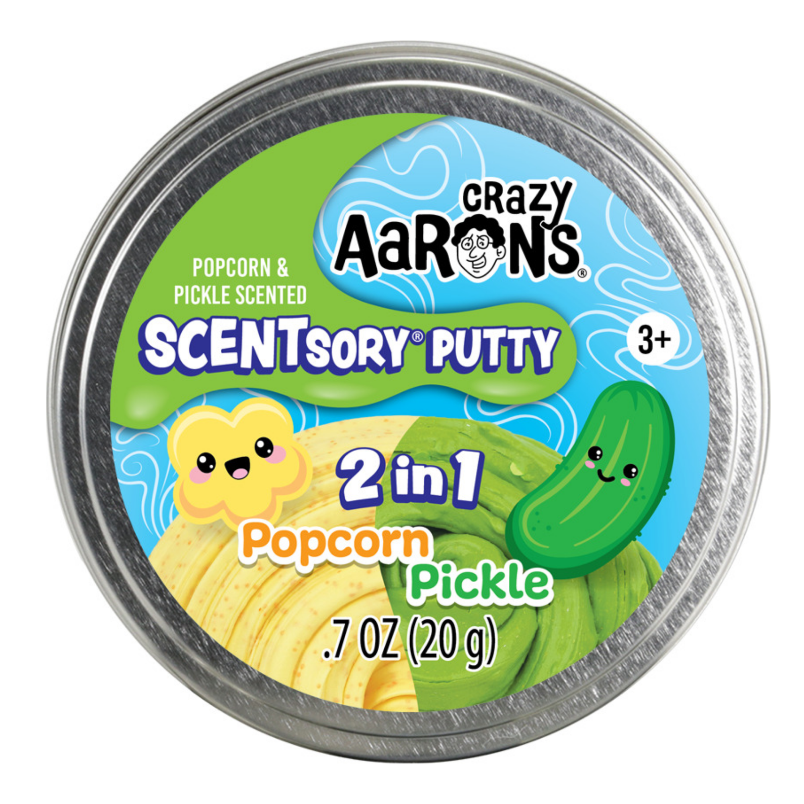 Crazy Aaron's 30 Count Assortment Scented Thinking Putty, 2.75" Tin with 20g of Non-Toxic Sensory Play Putty which Never Dries Out, Soft Textured Creative Fidget Toy for Kids Ages 3Y+ (Contains Duplicates)