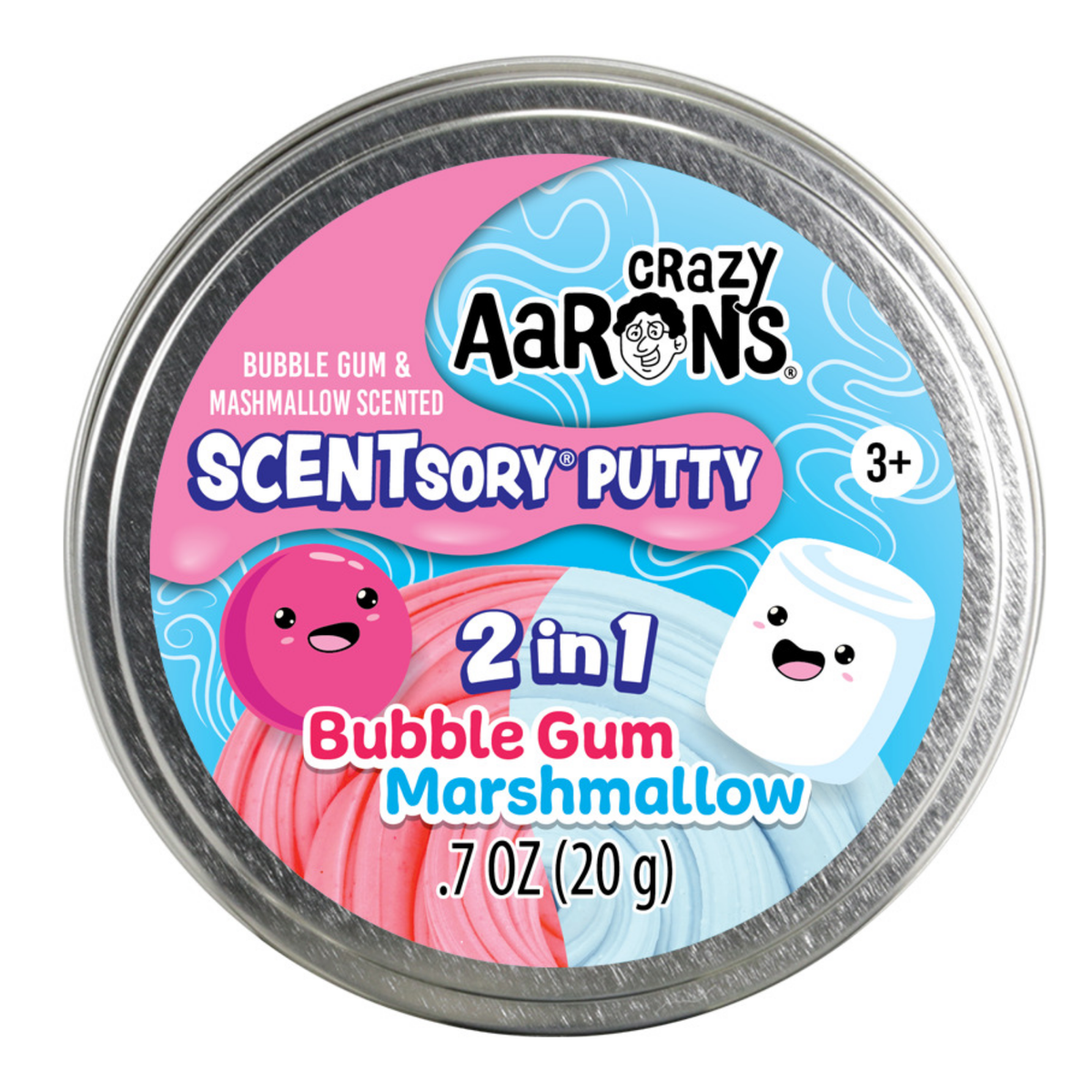 Crazy Aaron's 30 Count Assortment Scented Thinking Putty, 2.75" Tin with 20g of Non-Toxic Sensory Play Putty which Never Dries Out, Soft Textured Creative Fidget Toy for Kids Ages 3Y+ (Contains Duplicates)