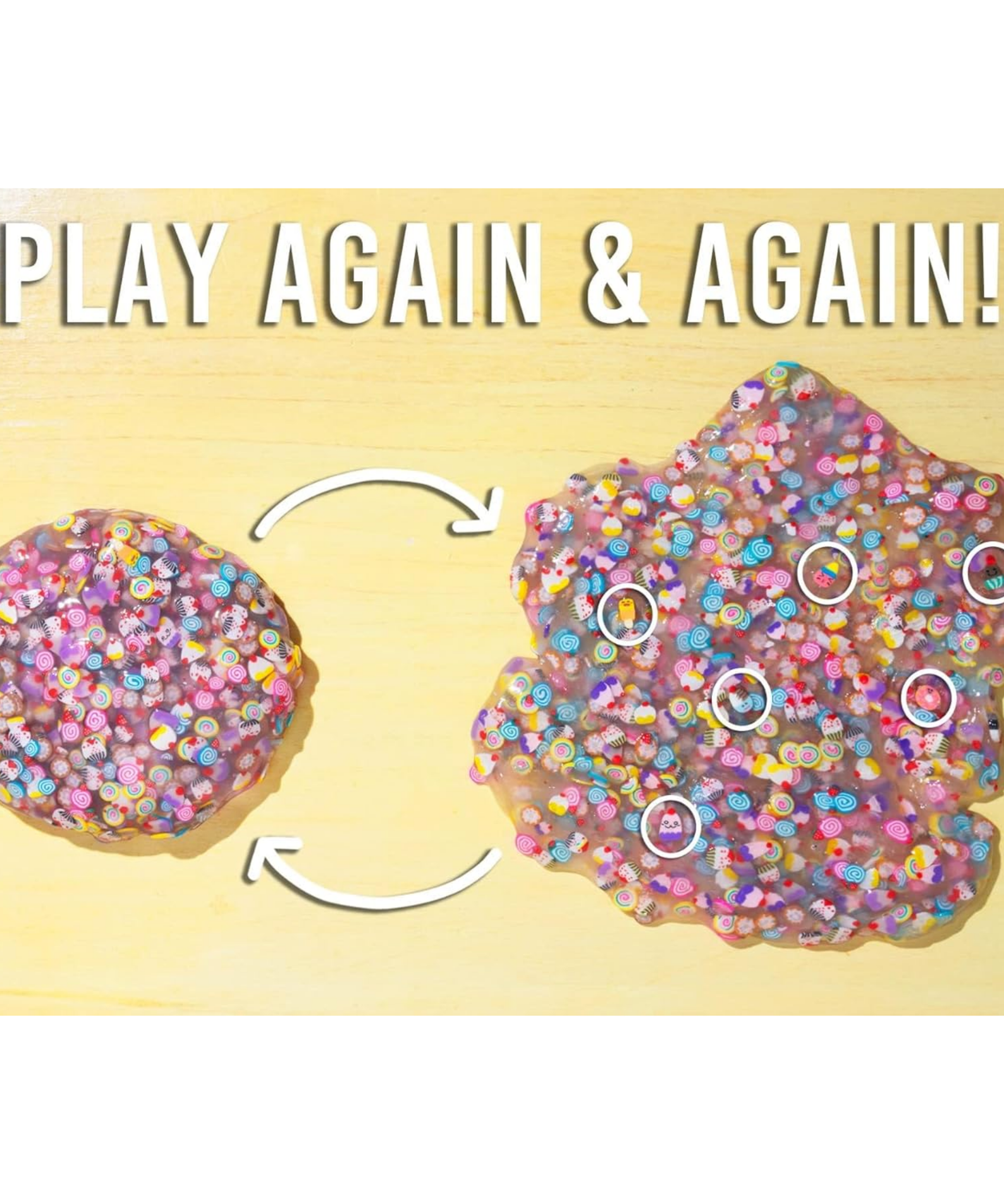 Crazy Aaron's Hide Inside! Sweet Surprise Thinking Putty, 4" Tin with 90g of Non-Toxic Sensory Play Putty which Never Dries Out, Soft Textured Creative Fidget Toy for Boys and Girls Ages 3Y+