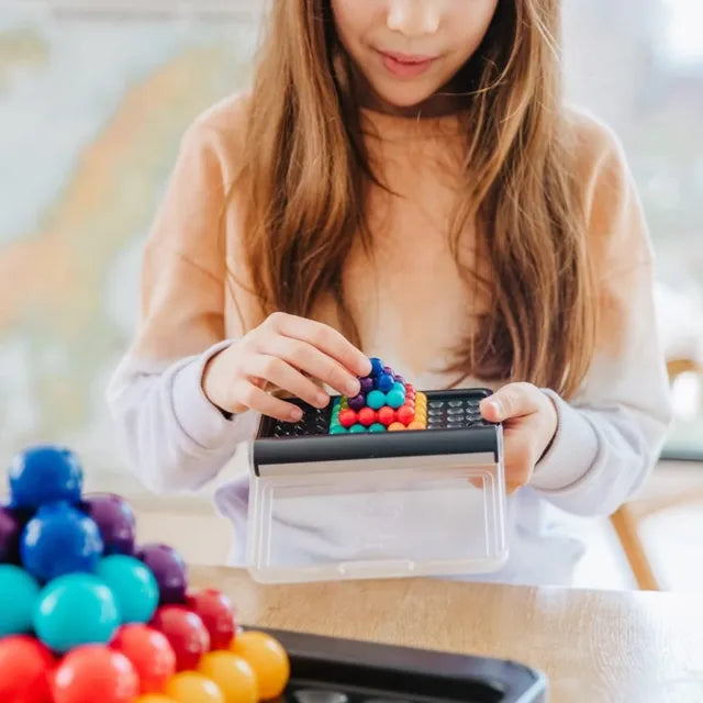 SmartGames IQ Puzzler Pro XXL, Fun IQ Brain Teaser Puzzle, Cognitive Development STEM Toy with 188+ Challenges, Travel Friendly Tabletop Educational Matching Puzzle Game, Suitable for Kids Above 6+