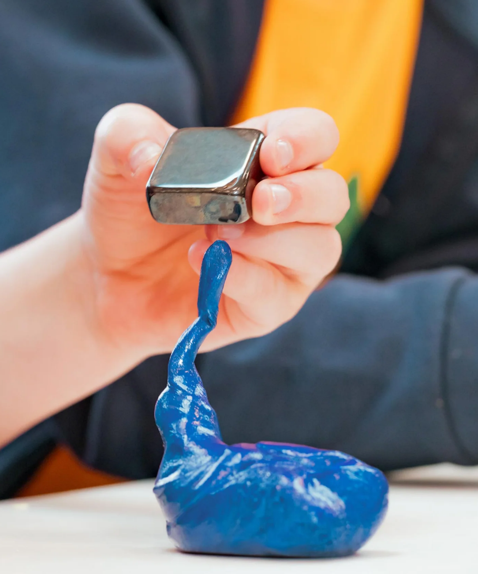 Crazy Aaron's Magnetic Tidal Wave Thinking Putty, 4" Tin with 90g of Non-Toxic Sensory Play Putty which Never Dries Out, Soft Textured Creative Fidget Toy for Boys and Girls Ages 3Y+