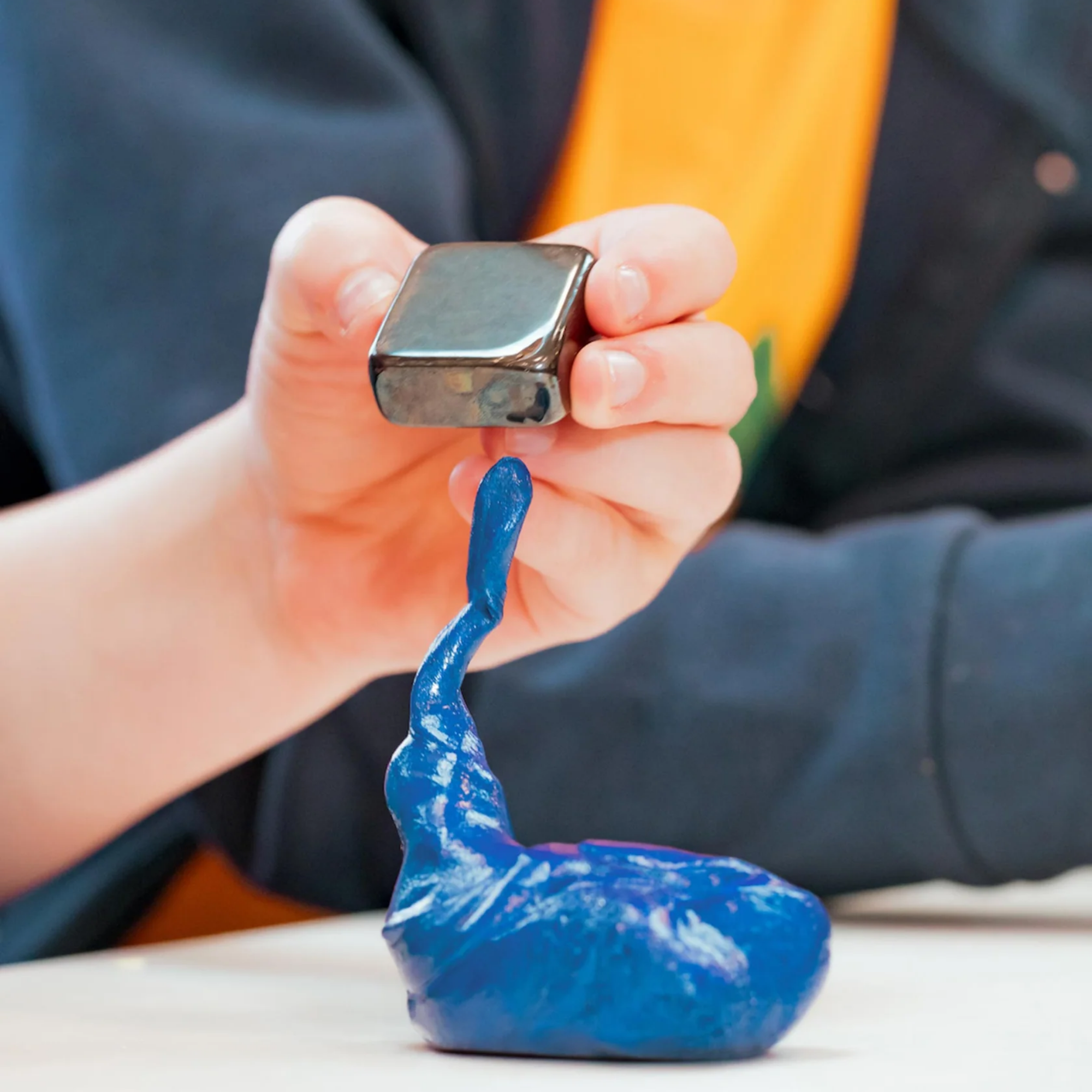 Crazy Aaron's Magnetic Tidal Wave Thinking Putty, 4" Tin with 90g of Non-Toxic Sensory Play Putty which Never Dries Out, Soft Textured Creative Fidget Toy for Boys and Girls Ages 3Y+