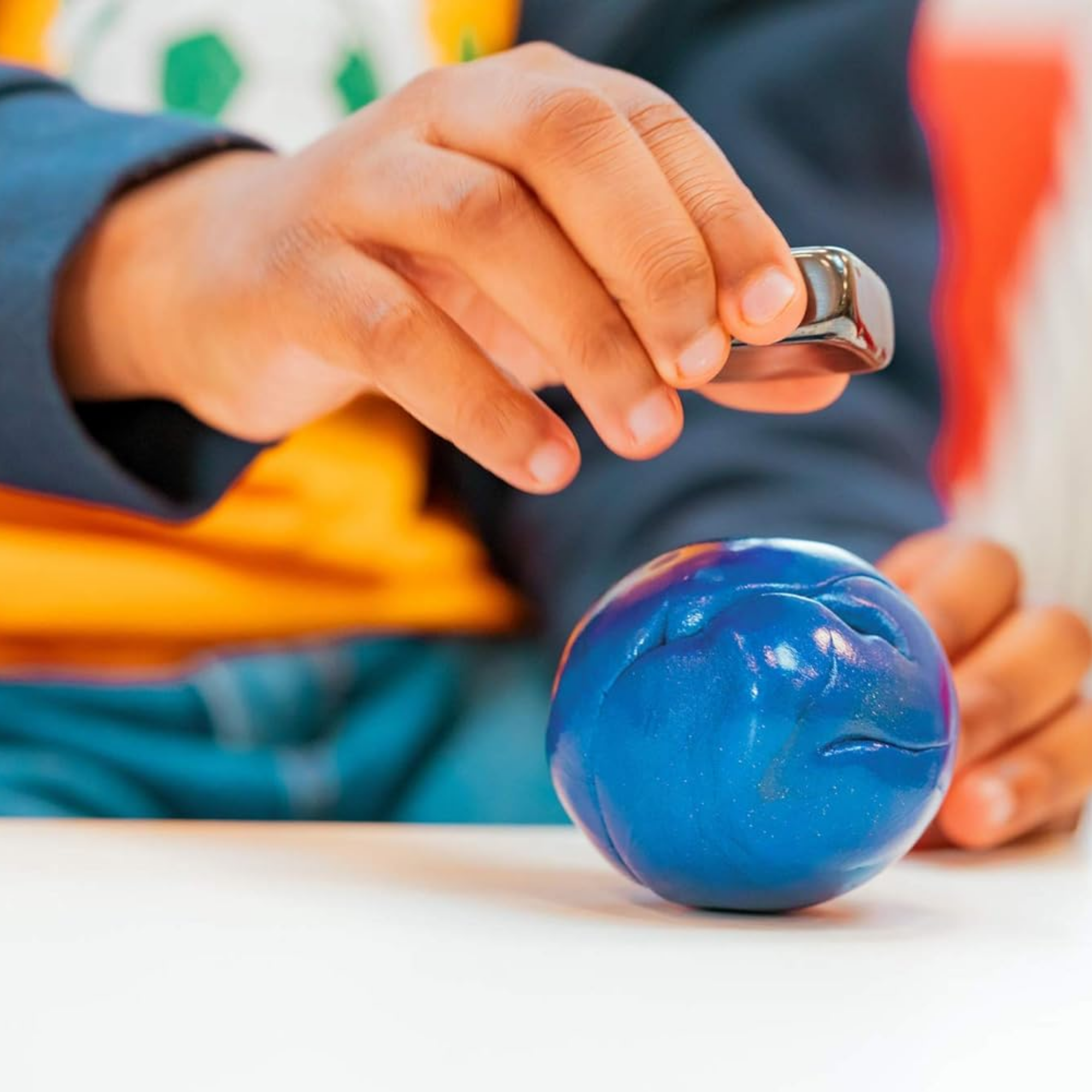 Crazy Aaron's Magnetic Tidal Wave Thinking Putty, 4" Tin with 90g of Non-Toxic Sensory Play Putty which Never Dries Out, Soft Textured Creative Fidget Toy for Boys and Girls Ages 3Y+