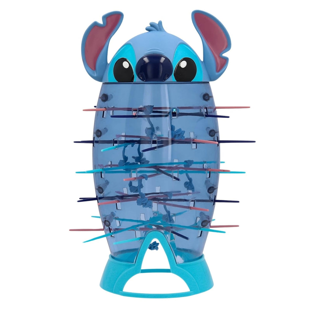 Disney Stitch Drop Skill Game, Interactive Family & Kids Party Game, Dexterity Challenge, Fun Strategy Play for Ages 4+