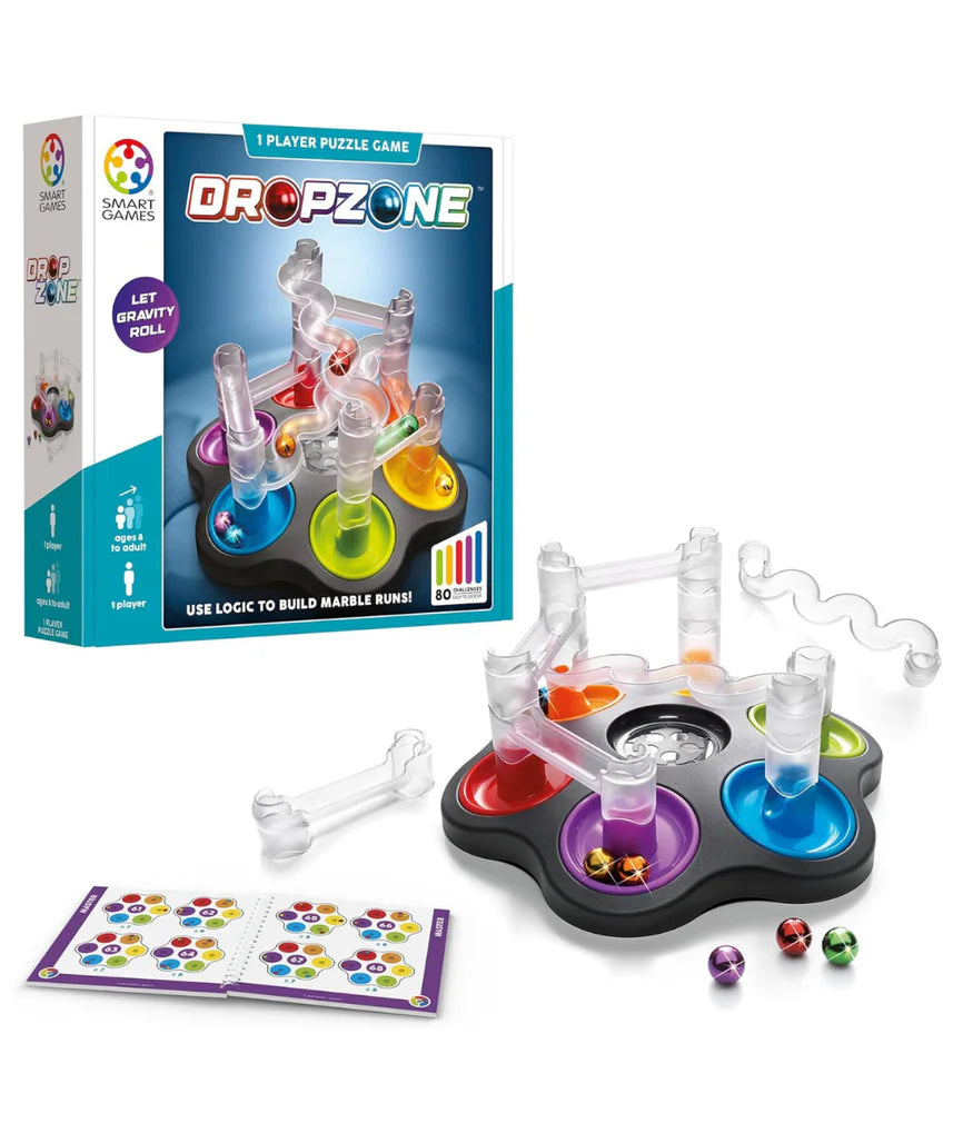 SmartGames IQ Love, Fun IQ Brain Teaser Puzzle, Cognitive Development STEM Toy with 120+ Challenges, Travel Friendly Handheld Educational Matching Puzzle Game, Suitable for Children Above 7+