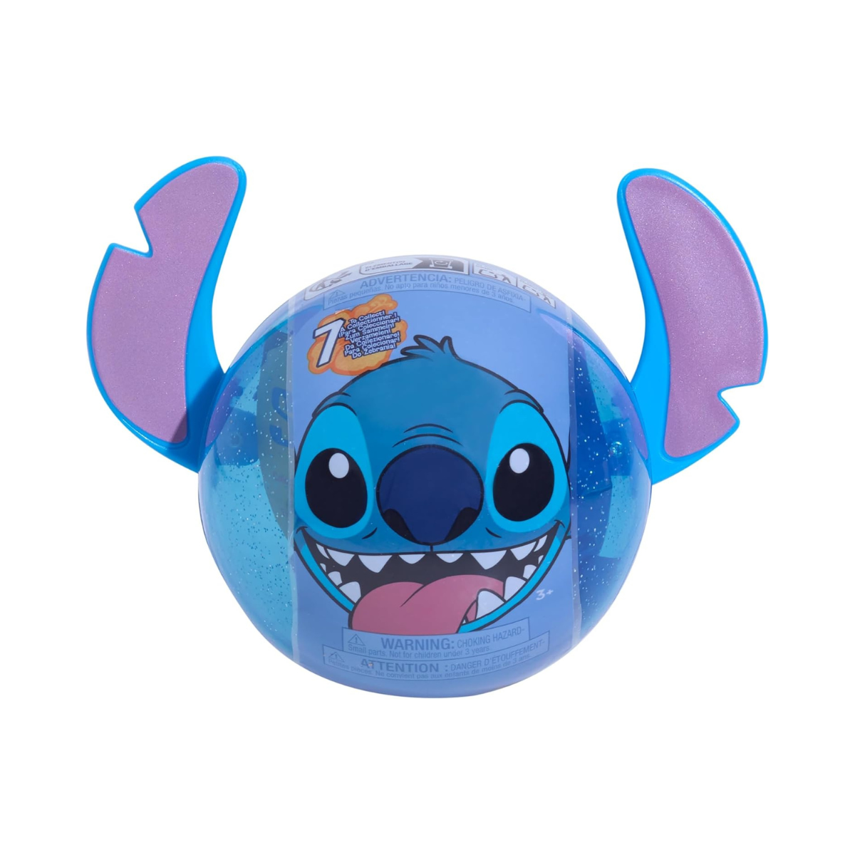 Just Play Disney Stitch Collectible Figures, 5 cm Figurines for Kids Ages 3 to 8, Blind Capsule Toys, Play and Display Collectibles, Interactive Toys