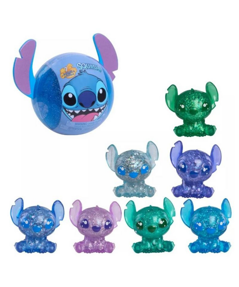 Just Play Disney Stitch Collectible Figures, 5 cm Figurines for Kids Ages 3 to 8, Blind Capsule Toys, Play and Display Collectibles, Interactive Toys