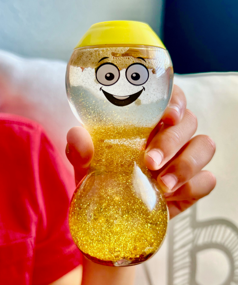 Learning Resources Express Your Feelings Sensory Bottles, Set of 4 Calming Emotional Regulation Toys, Ages 3+