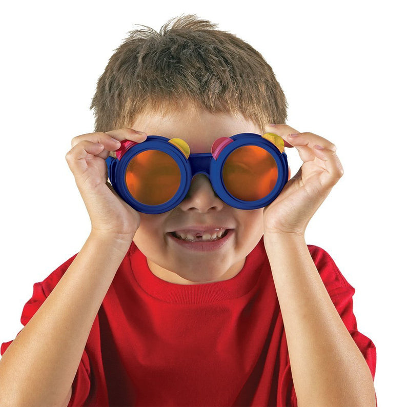 Learning Resources Primary Science Colour Mixing Glasses, Explore Primary & Secondary Colours, Kaleidoscope Fun with 8 Lenses, Ages 3+