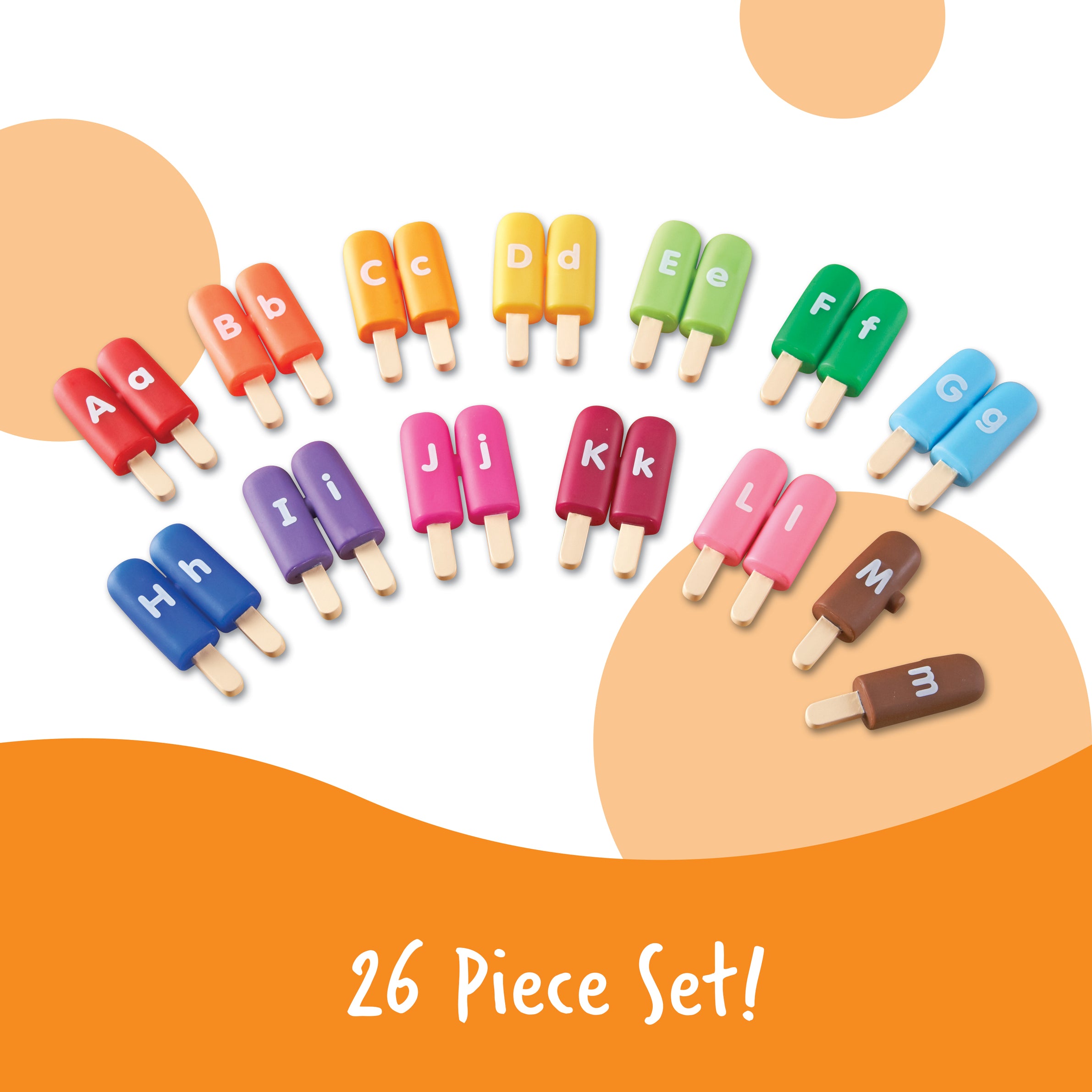 Learning Resources Smart Snacks Alpha Pops, Letter Recognition and Fine Motor Skill Development Toy, Ages 2+