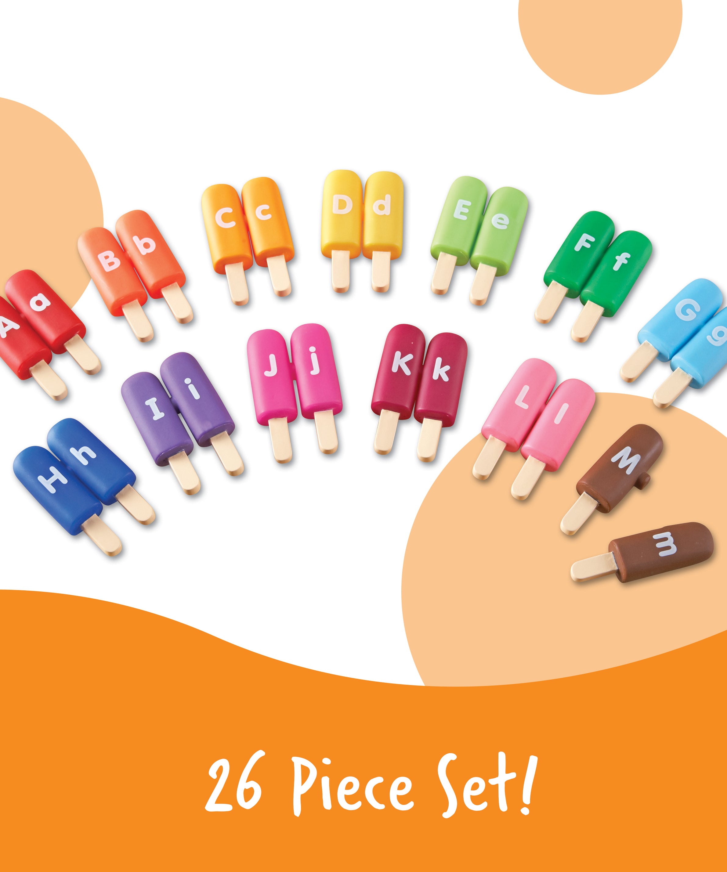 Learning Resources Smart Snacks Alpha Pops, Letter Recognition and Fine Motor Skill Development Toy, Ages 2+