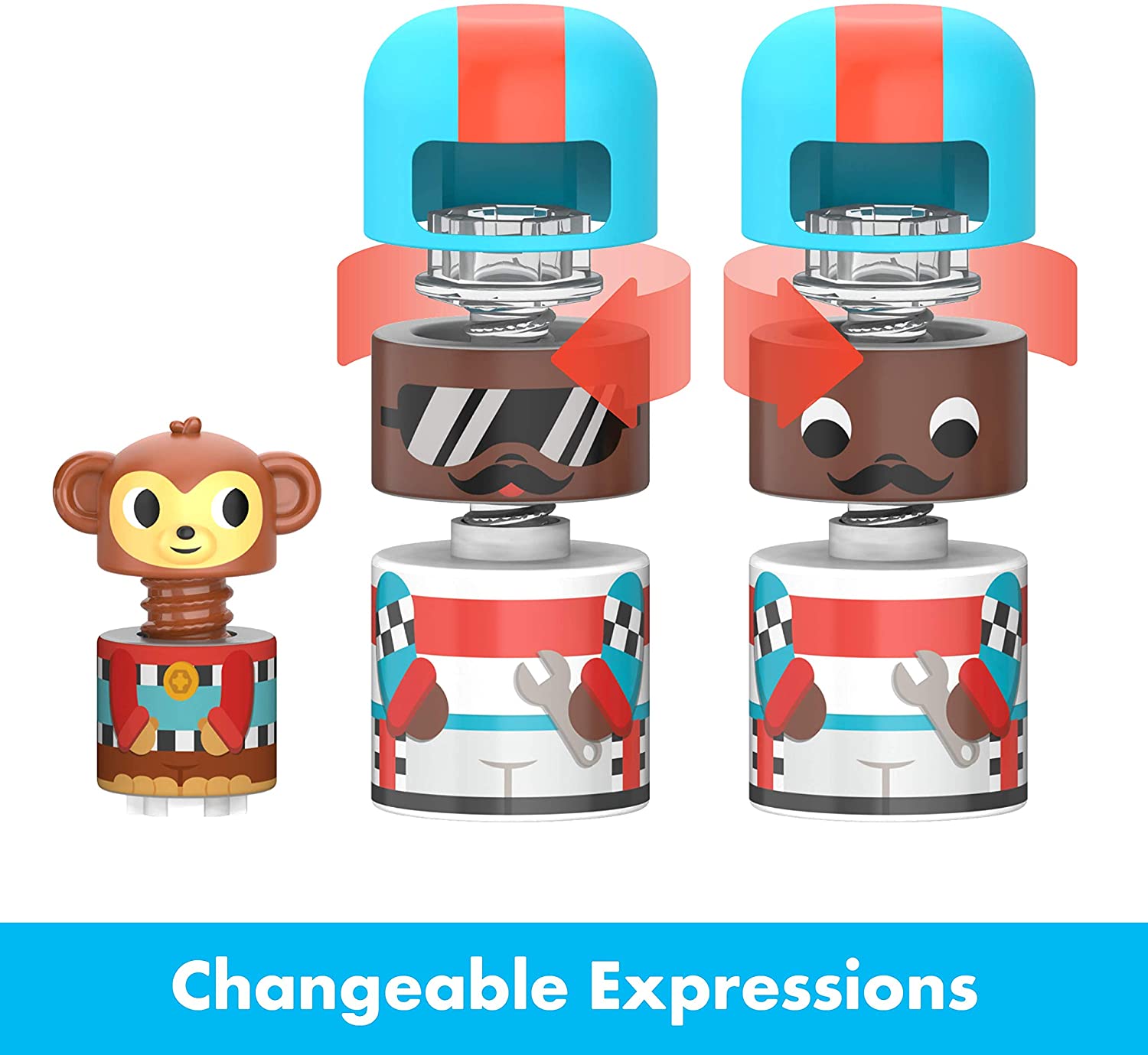 Learning Resources Design and Drill Bolt Buddies Race Car, STEM Construction Toy with Kid-Friendly Power Drill and Figures, Ages 3 Plus