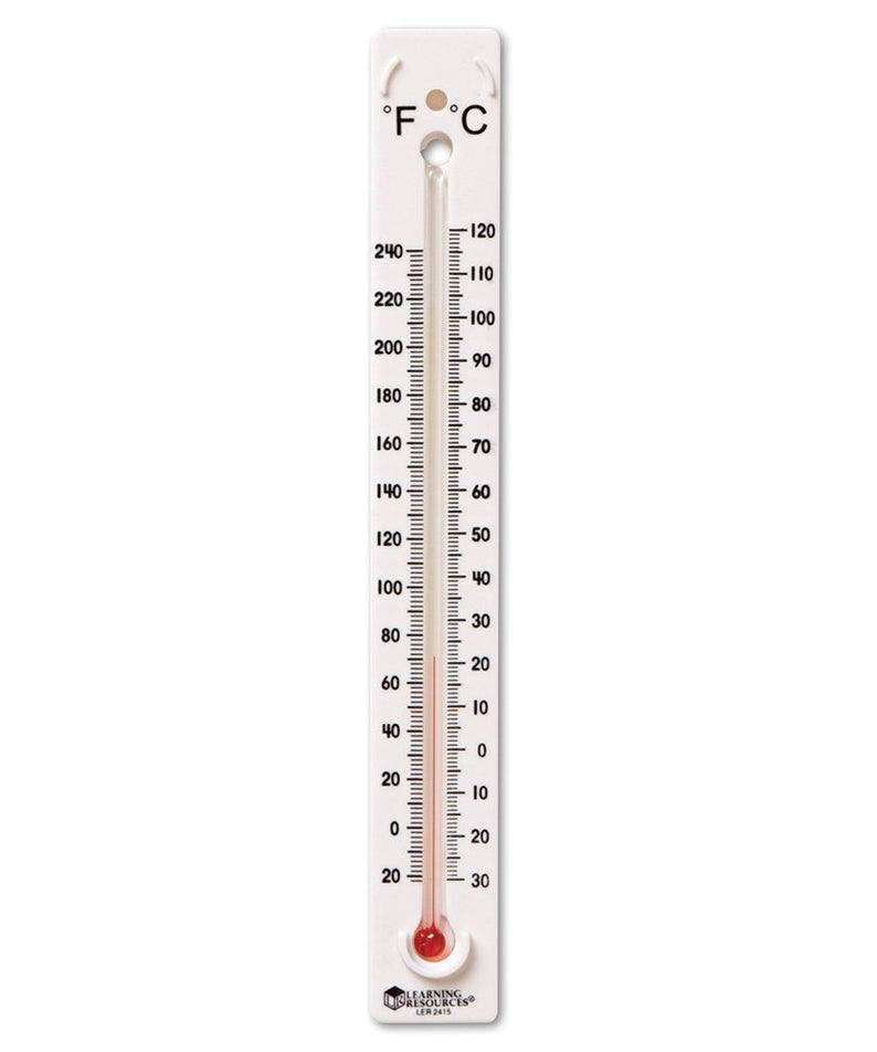 Learning Resources Boiling Point Thermometers, Set of 10 Mercury-Free Science Thermometers, Measures -30°C to 120°C & -22°F to 240°F, Safe for Kids Ages 8+