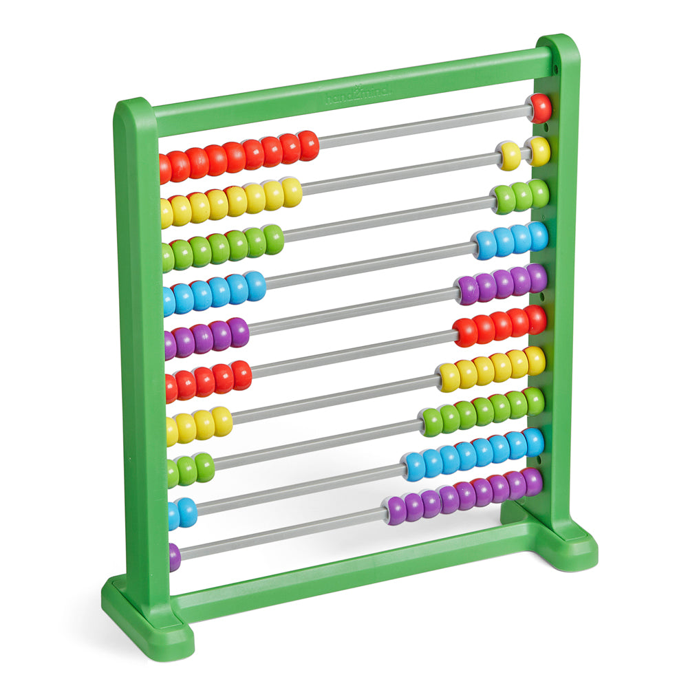 Learning Resources Double-Sided Abacus, Colour-Changing Abacus and Rekenrek for Early Math Skill, Counting, Addition, and Subtraction Tool for Kids, Durable Plastic Frame, Ages 3+