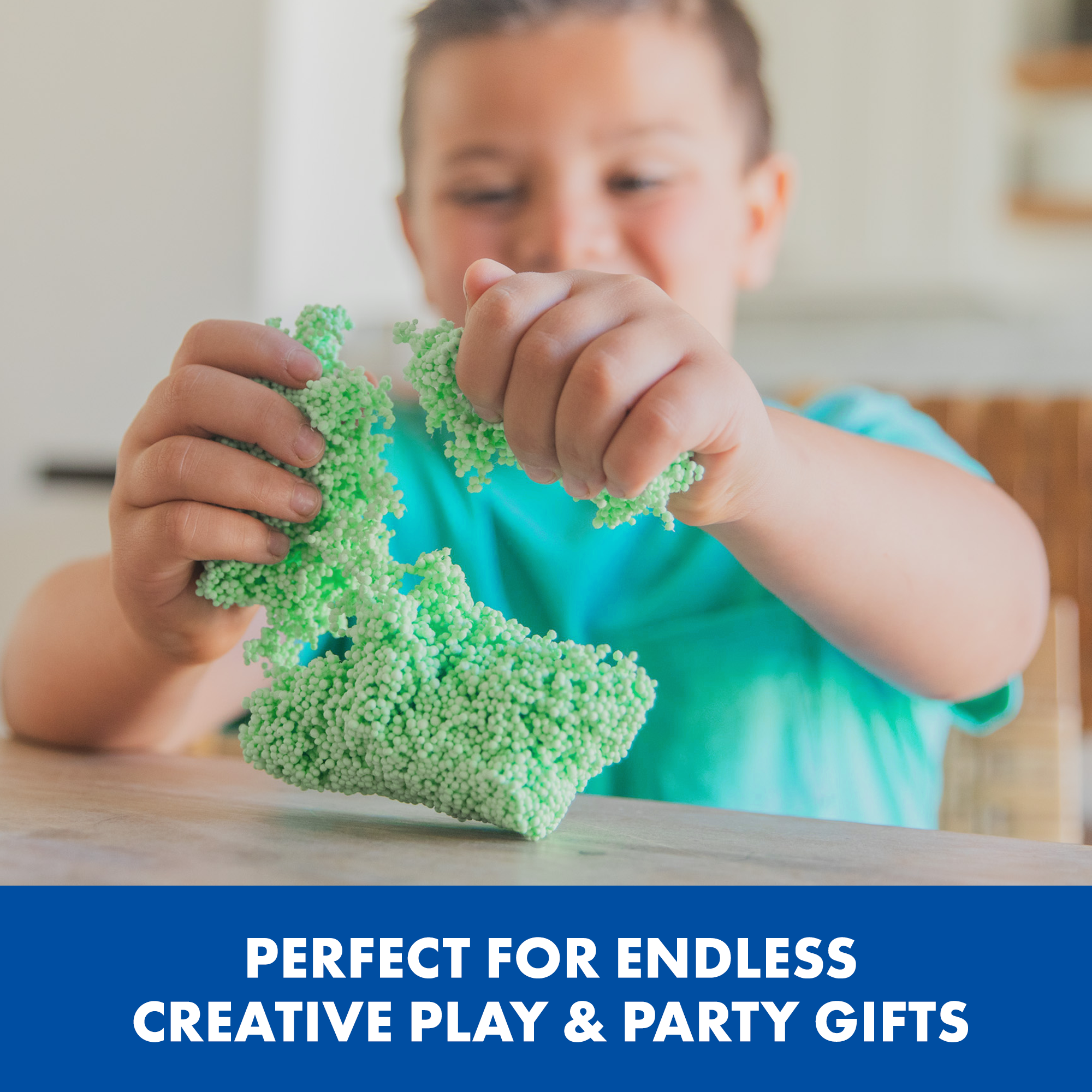 Learning Resources Playfoam Sparkle 4-Pack, Mess-Free, Non-Toxic Sensory Play Foam, Never Dries Out, Fine Motor Skill Development for Kids