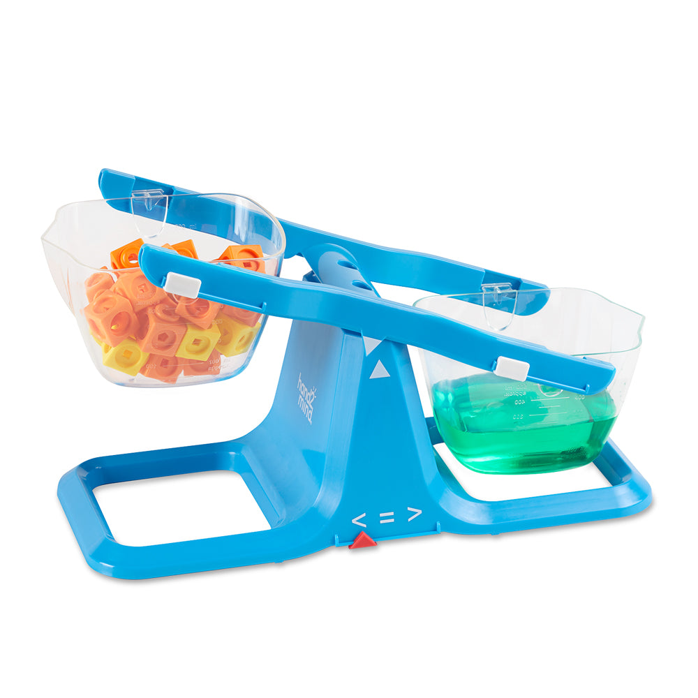 Learning Resources Nestable Bucket Balances (Set of 4), Math Manipulative Scale for Learning Weight, Volume, and Equivalency, Ideal for Kids Aged 3+