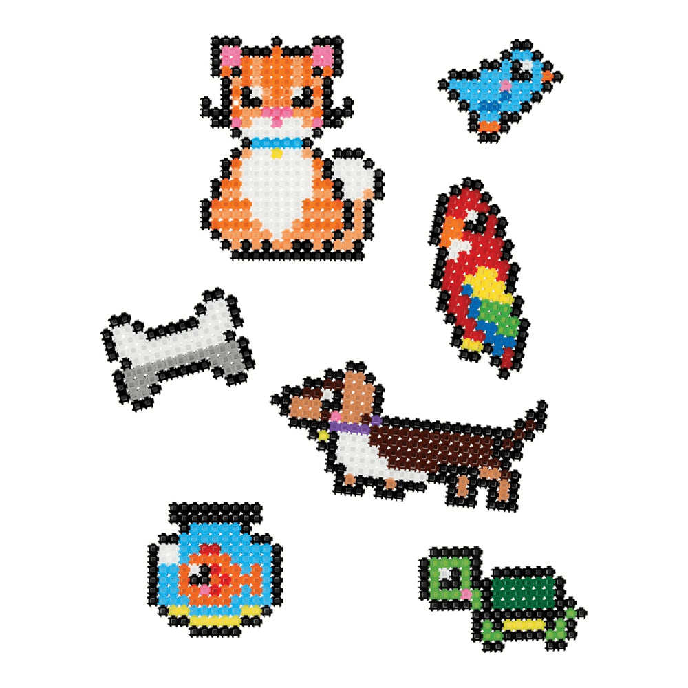 Character Options Simbrix Connect & Wow Playful Pets SIMBRIX STARTER PACK - PLAYFUL PETS with 1000+ brix, 2D & 3D Pixel Arts and Crafts Construction Toy, Creative & Imaginative STEAM Building Toy for Boys & Girls Ages 5+