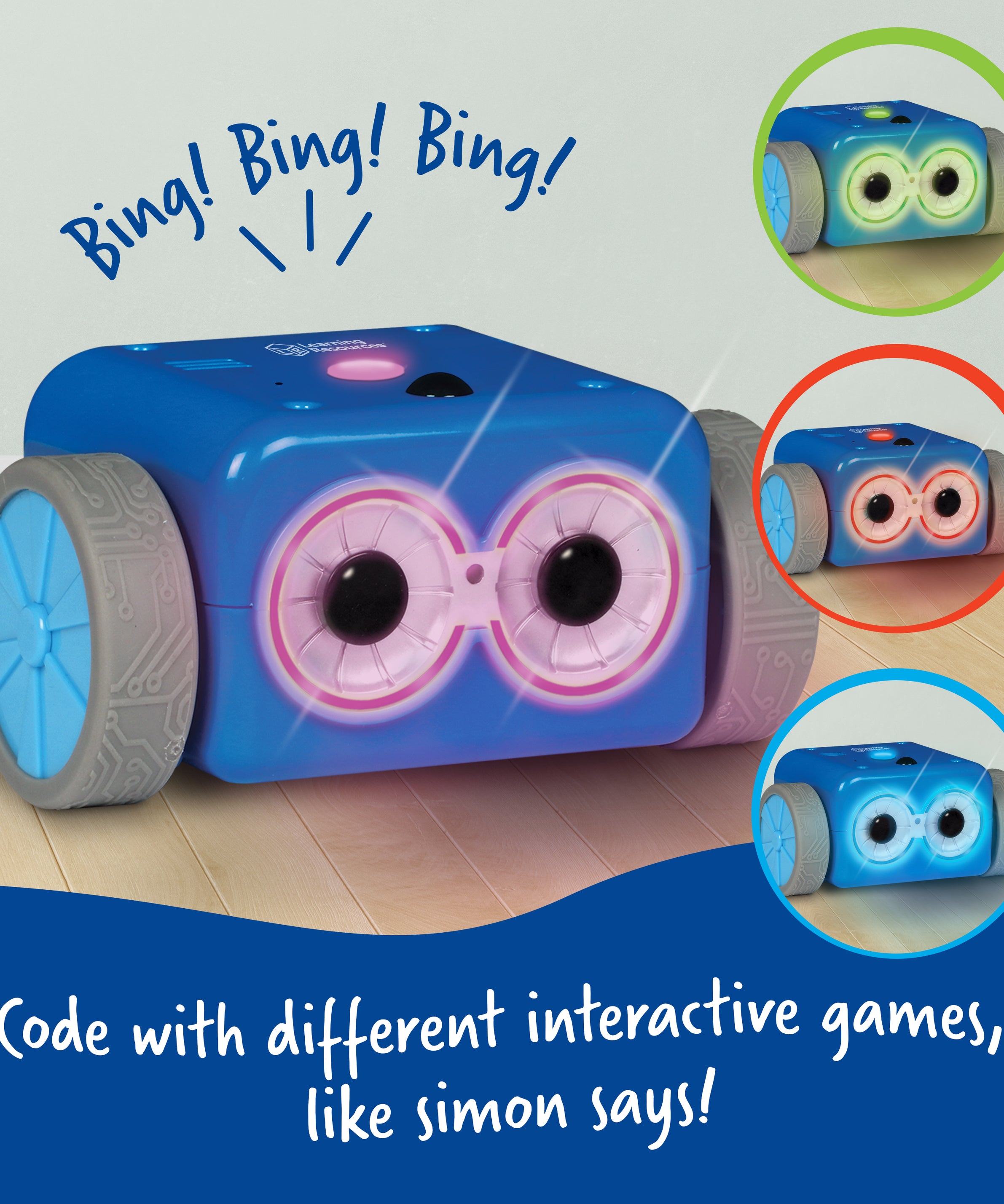 Learning Resources Botley 2.0 the Coding Robot Activity Set, Screen-Free Coding Robot for Kids Aged 5+
