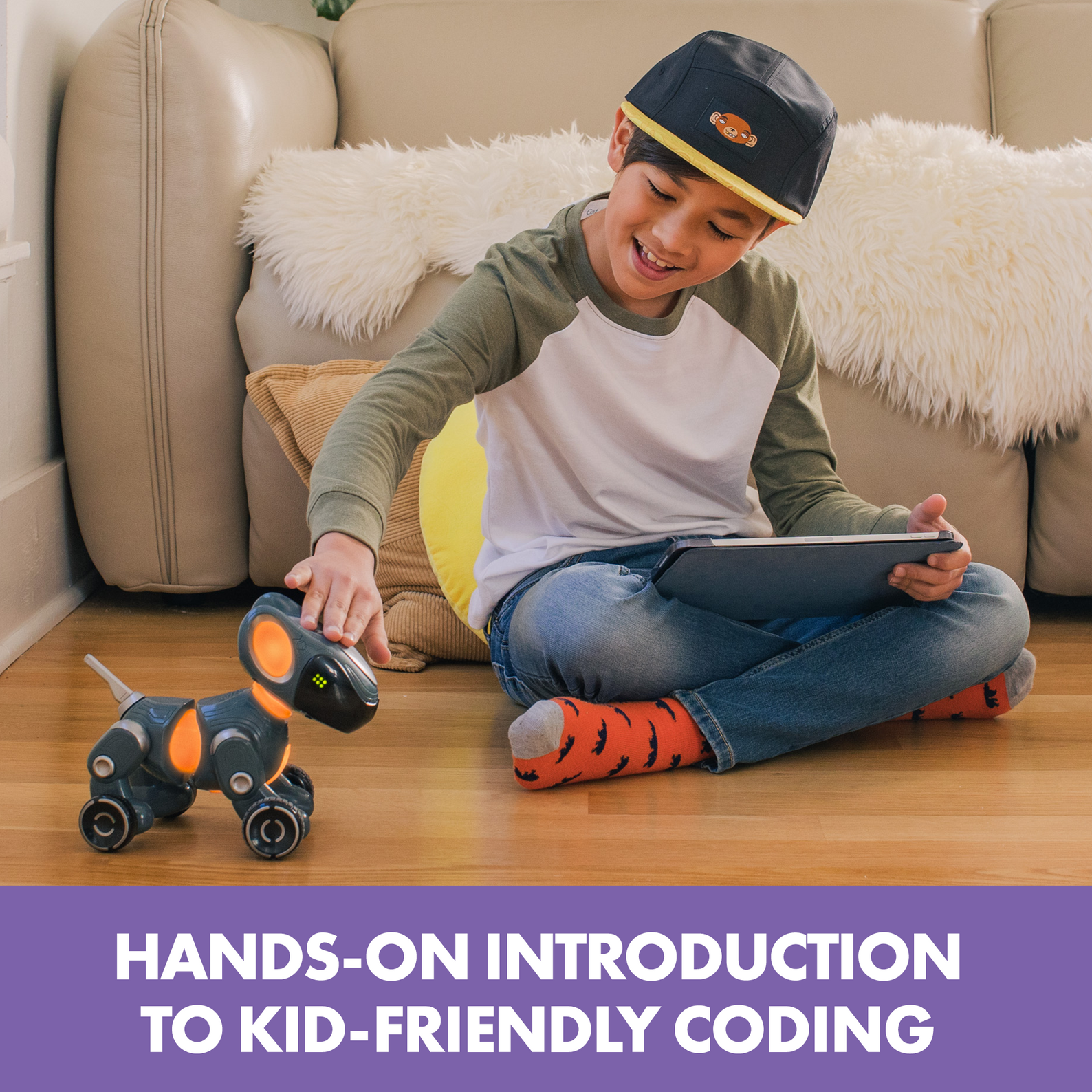 Learning Resources PYXEL: A Coders Best Friend, Interactive Coding Pet Robot with Blockly & Python, Ages 8+
