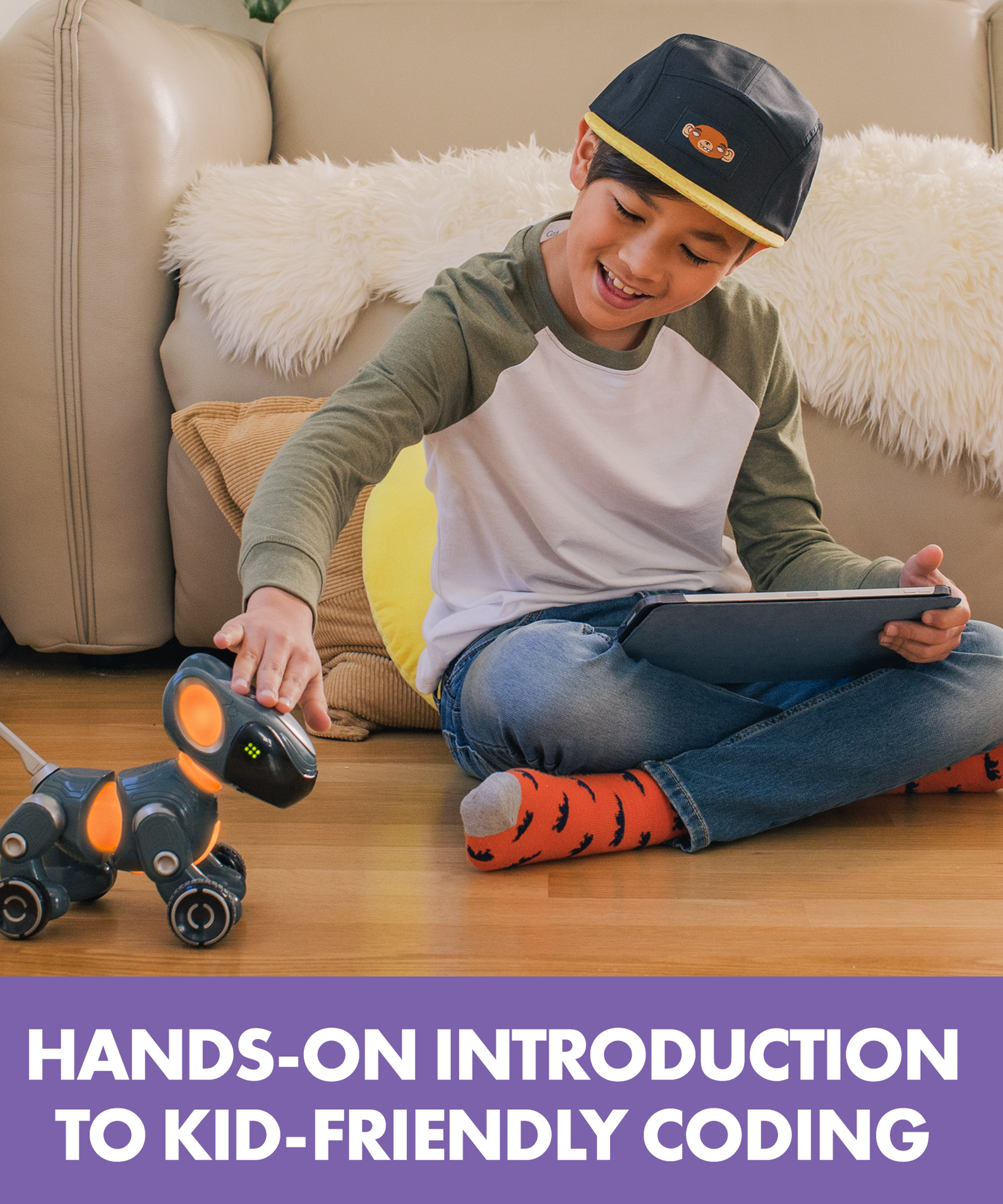 Learning Resources PYXEL: A Coders Best Friend, Interactive Coding Pet Robot with Blockly & Python, Ages 8+