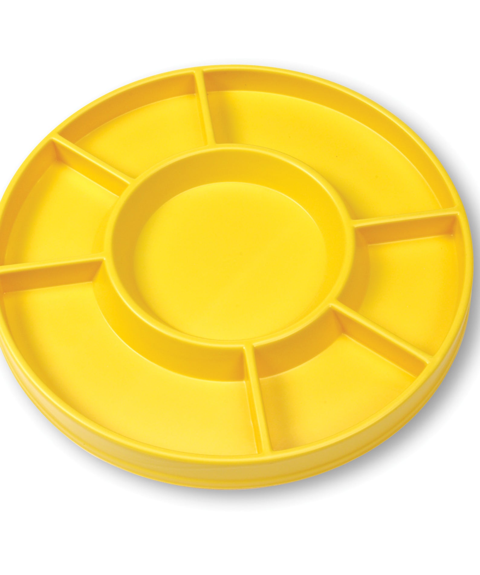 Learning Resources Circular Sorting Tray, 7-Compartment Plastic Tray for Sorting & Classifying, Ages 3+