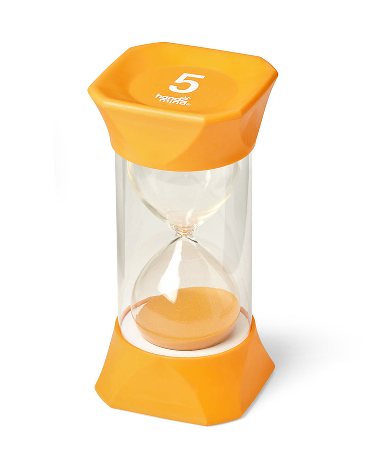 Learning Resources Jumbo Sand Timer Bundle, Colourful Hourglass Timers for Kids to Learn Time Management, 1, 2, 5, and 10 Minute Timers, Ages 3+