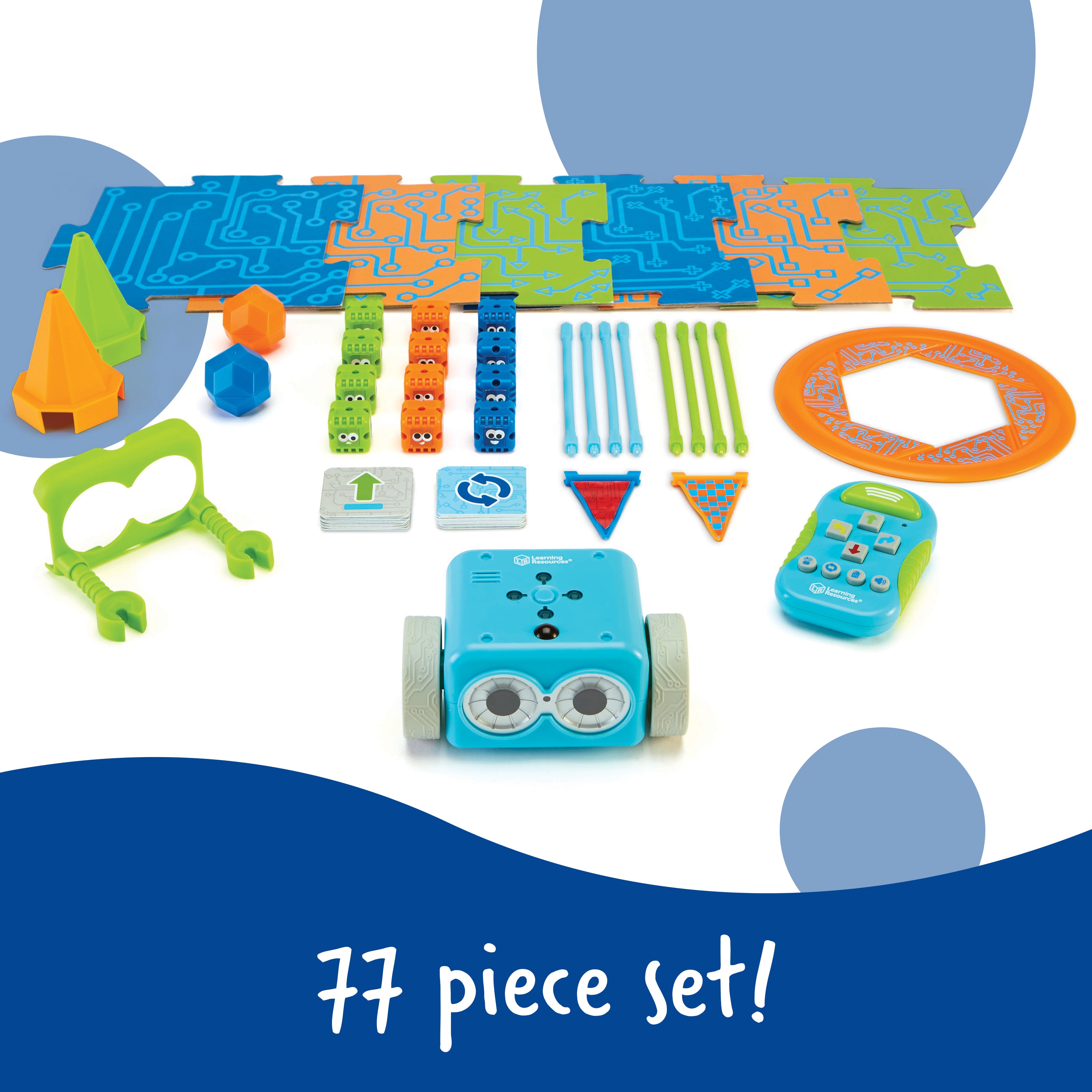 Learning Resources Botley the Coding Robot Activity Set, Hands-On Early Coding and STEM Learning for Kids Aged 5+