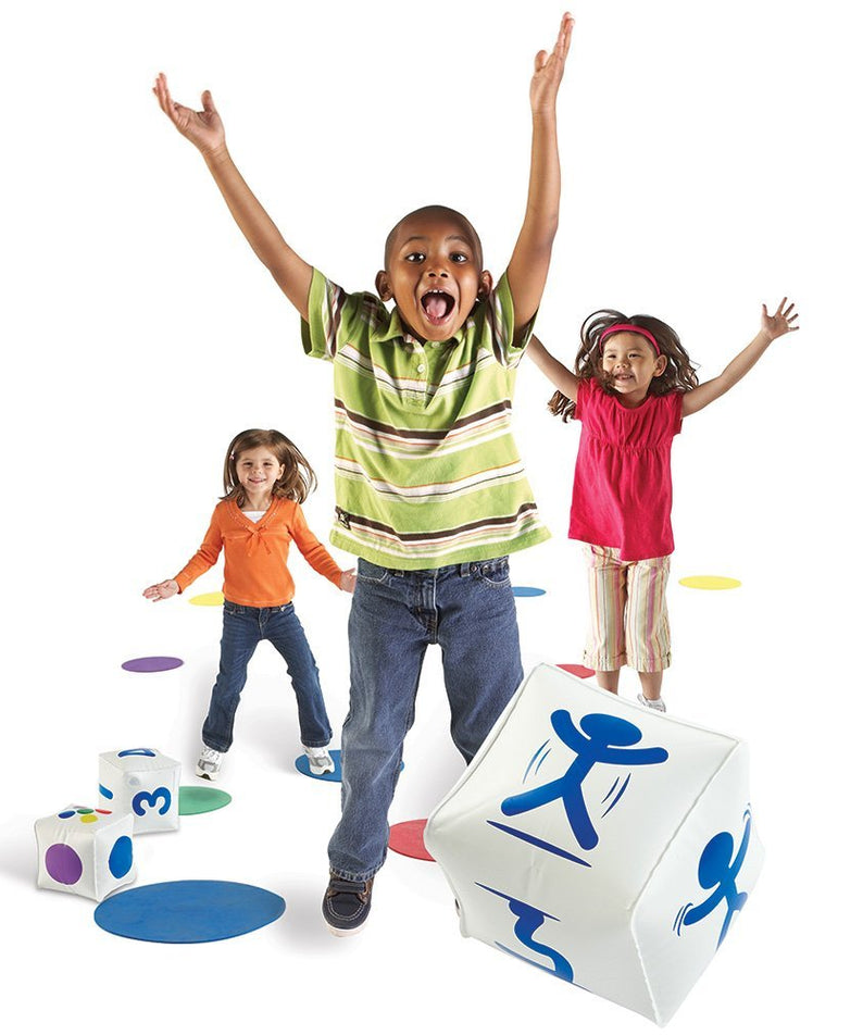 Learning Resources Ready, Set, Move, Classroom Activity Set for Active Learning and Early Skill Development (Ages 4+)