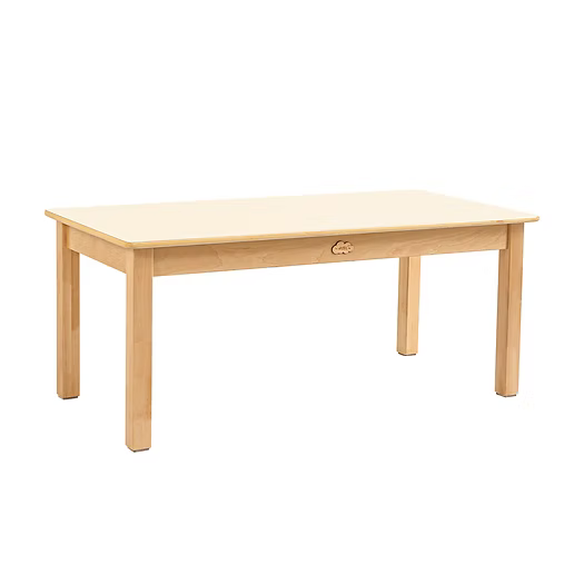 Jooyes Rectangular Kids Classroom Table – Durable, Child-Friendly Height for Early Learning & Daily Activities