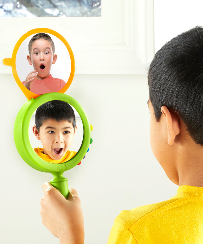 Learning Resources See My Feelings Mirror Set of 4 Emotional Recognition Tool for Kids Ages 3 Plus
