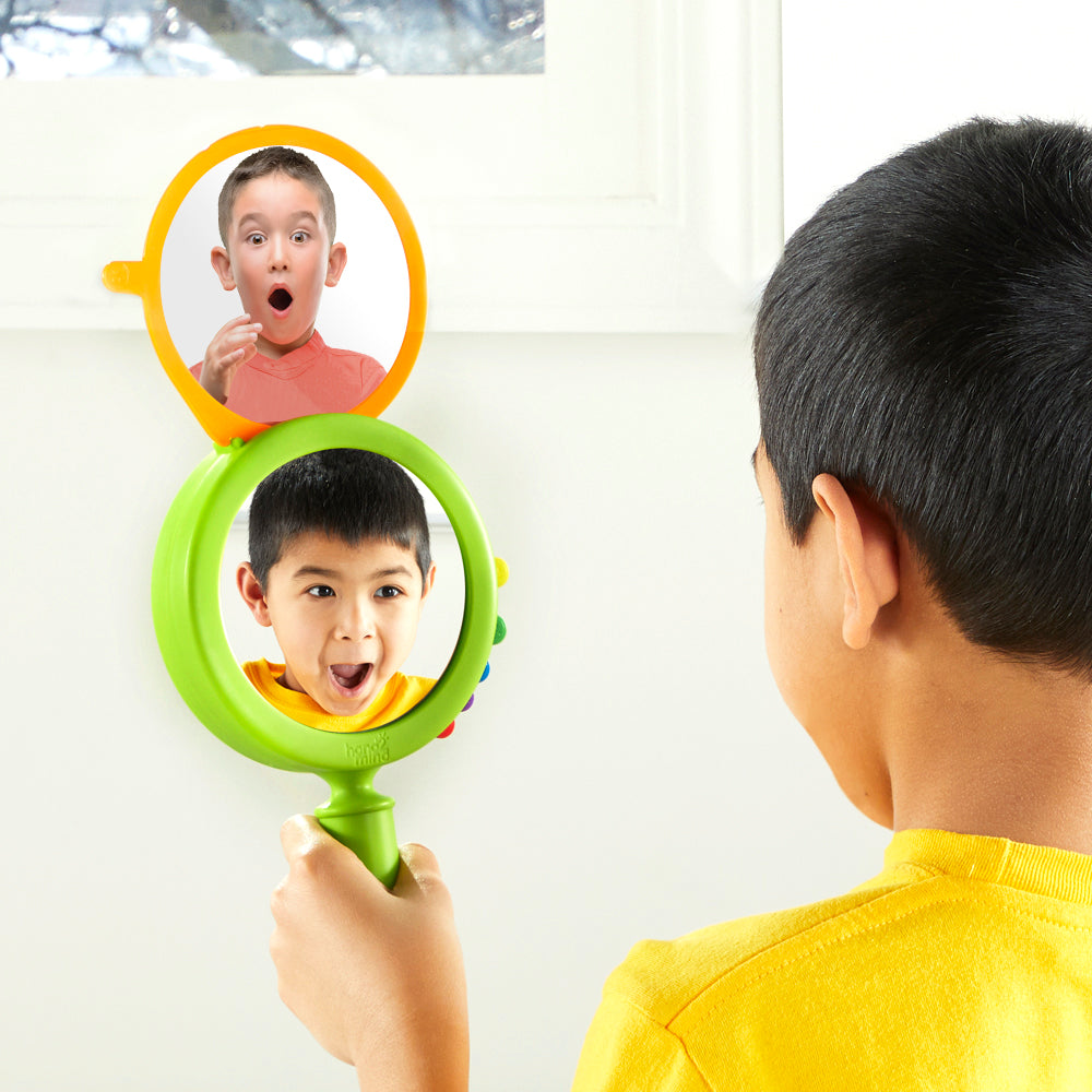 Learning Resources See My Feelings Mirror Set of 4 Emotional Recognition Tool for Kids Ages 3 Plus